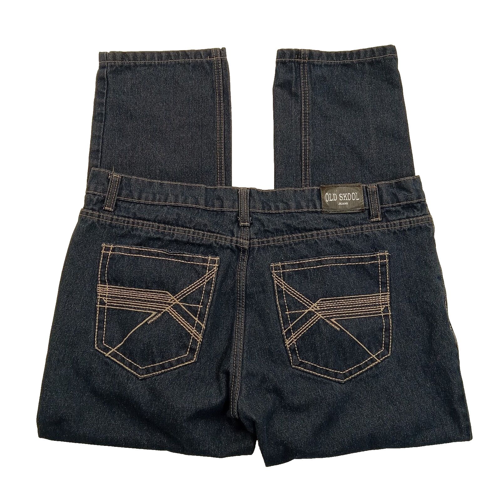 & Other Stories Old Skool Jeans 40 X 30 Men's Baggy Y2K Straight Blue Denim Size US 40 / EU 56 - 3 Thumbnail