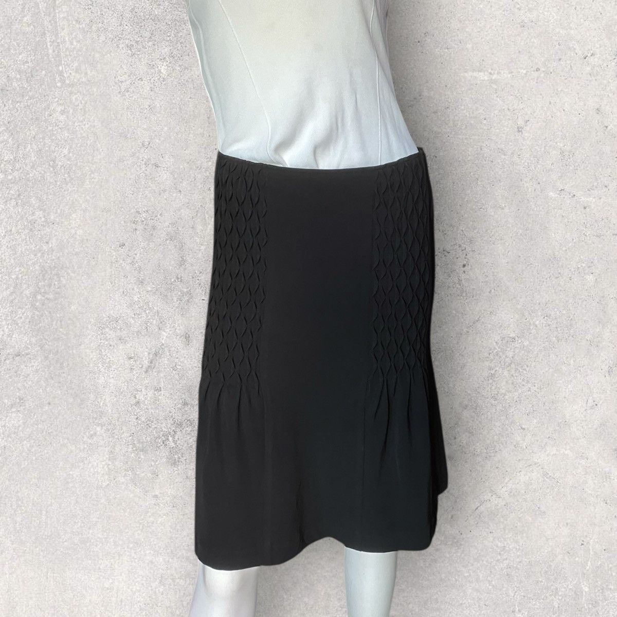 Jean Paul Gaultier JPG Smocking Pattern Skirt Size 28" / US 6 / IT 42 - 1 Thumbnail