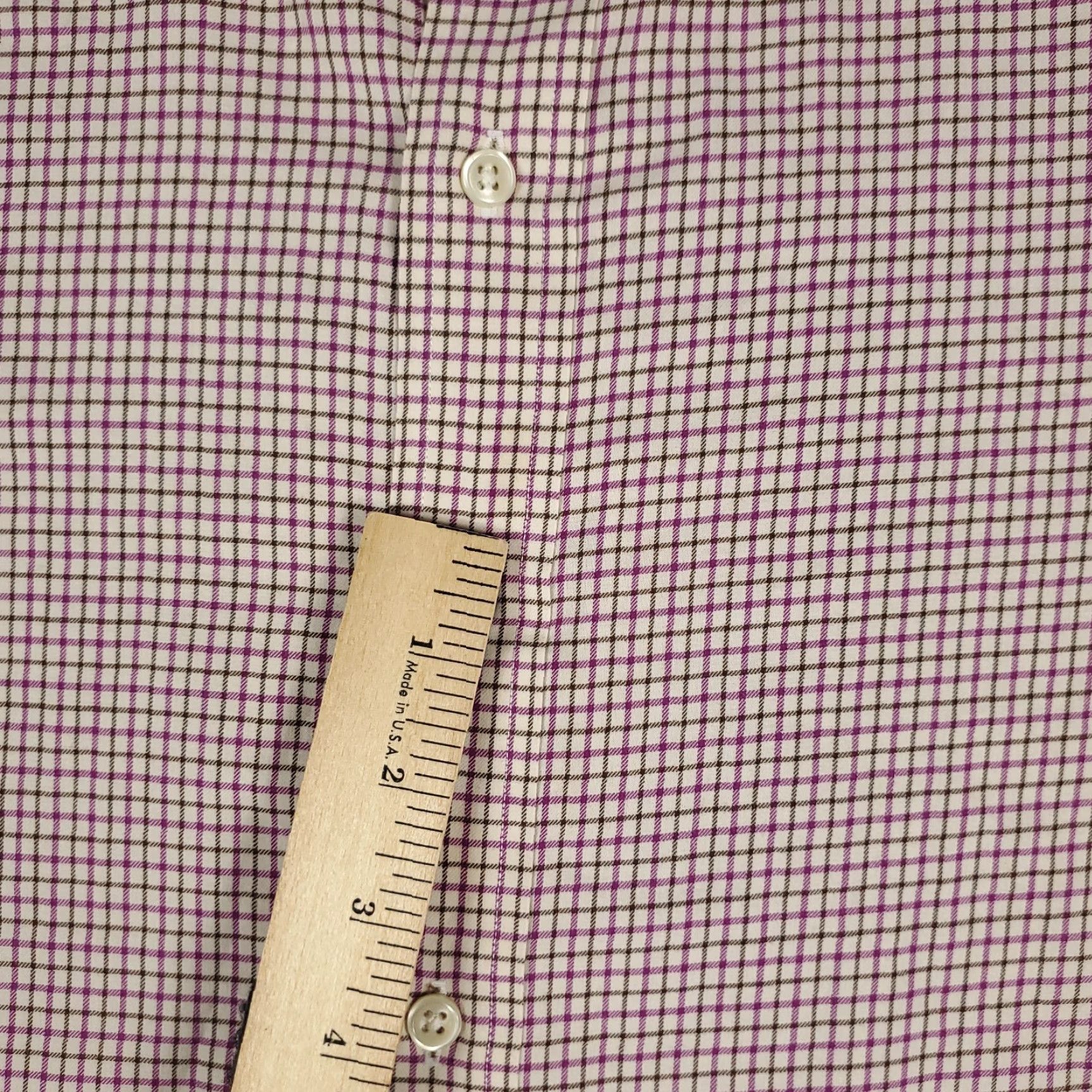 Ralph Lauren Ralph Lauren Shirt Mens XL Purple Check Casual Button Up Long Sleeve Size US XL / EU 56 / 4 - 3 Thumbnail