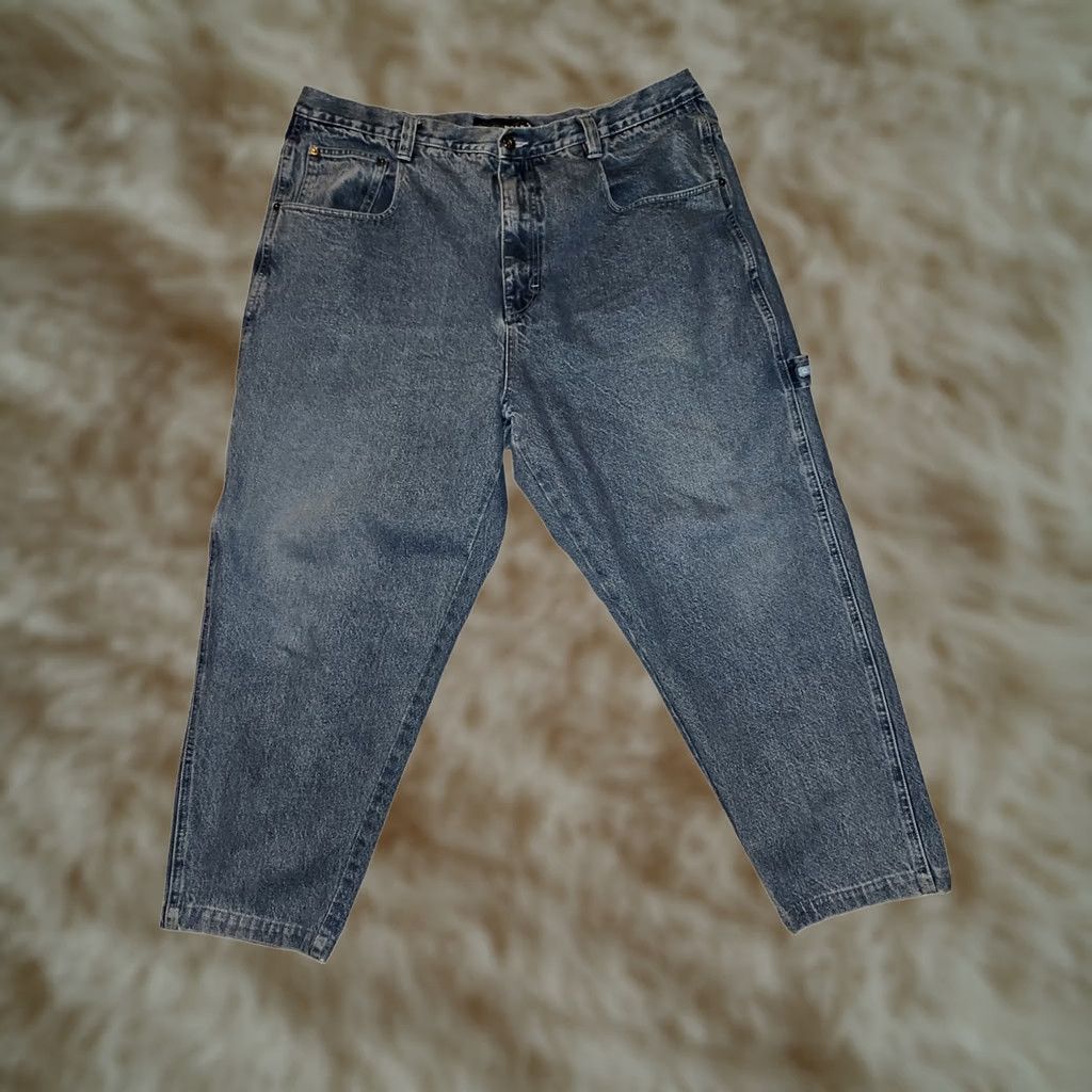Southpole VINTAGE Southpole Jeans Men 42 Baggy Tapered Carpenter Blue Denim 90's Y2K Jeans Mens Men's 42 Blue Denim 90s Grunge Hip Hop Jeans Size US 42 / EU 58 - 1 Thumbnail