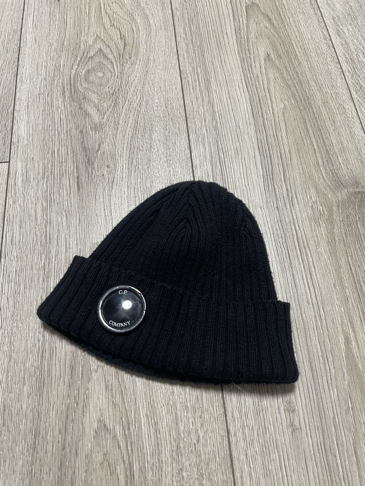 Vintage Vintage CP Company Single Lense Beanie Wool Hat Size ONE SIZE - 3 Thumbnail