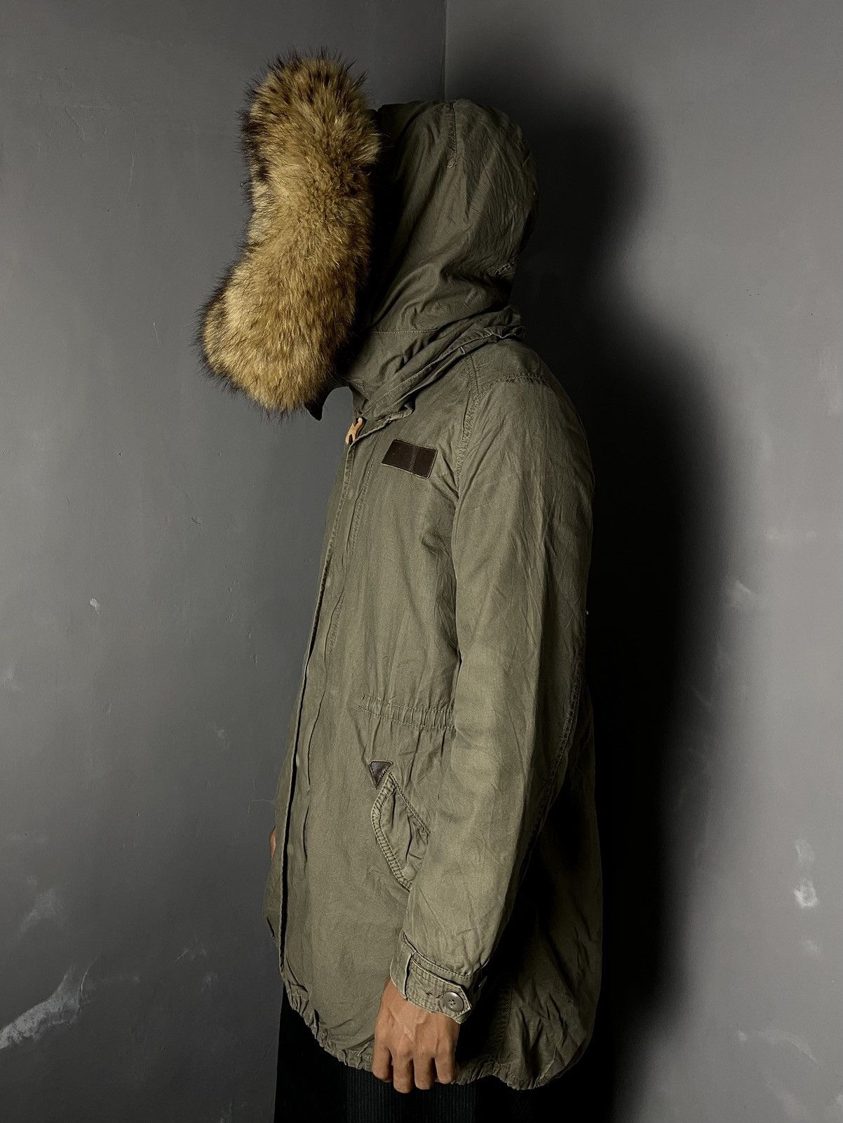 If Six Was Nine × Japanese Brand × Le Grande Bleu (L.G.B.) 2000s G.O.A. Faux Fur Fishtail with inner Jacket Size US M / EU 48-50 / 2 - 9 Thumbnail