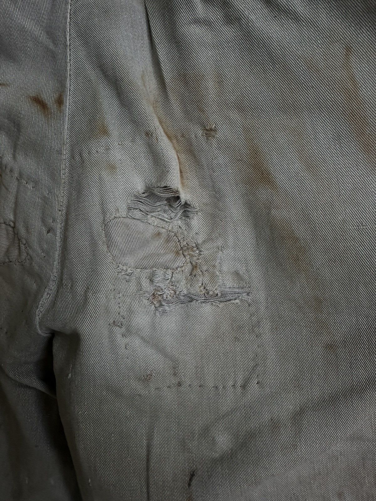 Kapital × Lee × Vintage True Vintage Lee Pants Thrashed with OG Farm repairs Size US 30 / EU 46 - 11 Thumbnail