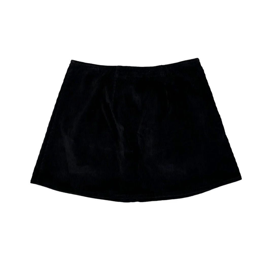 Marithe + Francois Girbaud × Vintage Marithé + François Girbaud 1990 Vintage NWOT corduroy Skirt Size 29" - 2 Thumbnail