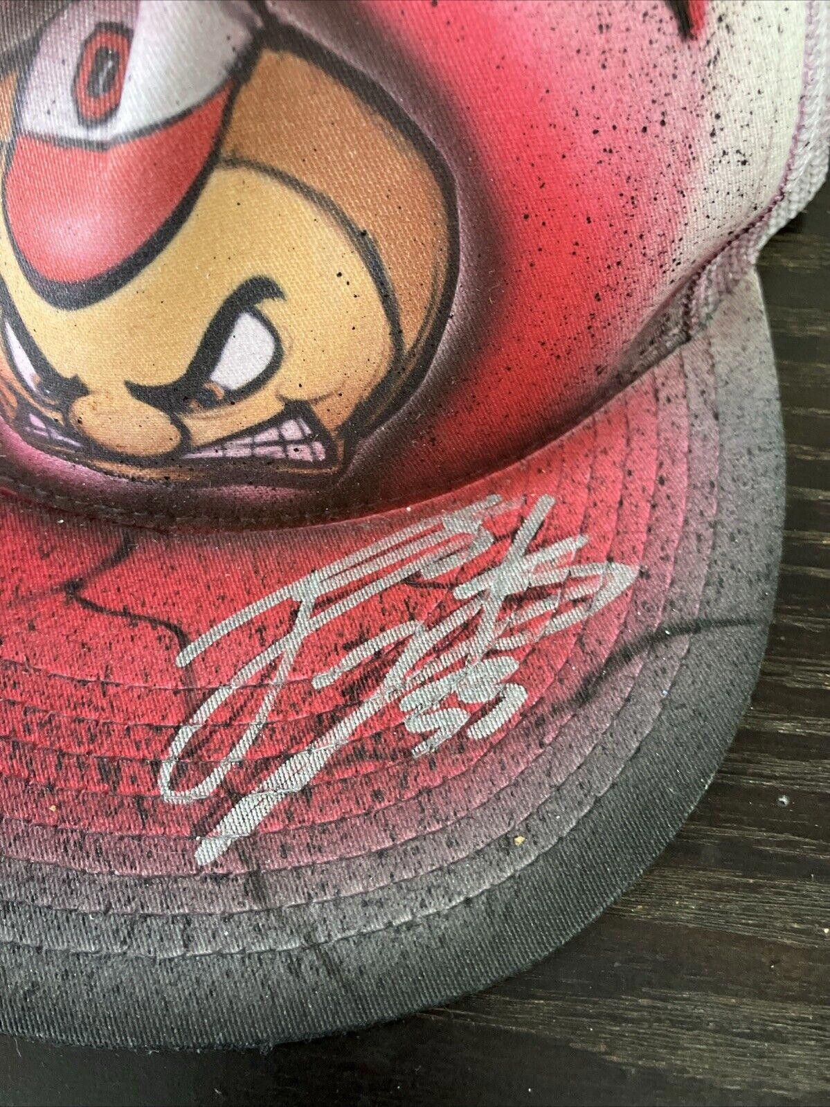 Designer James Laurinaitis - Airbrushed OSU Hat - Auto Size ONE SIZE - 2 Thumbnail