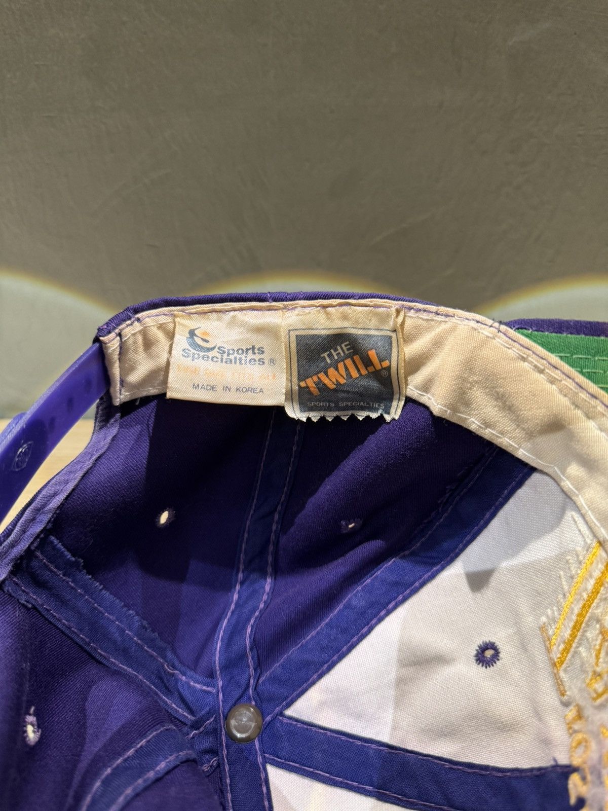 NBA × Vintage Vintage NBA Lakers Double Line Size ONE SIZE - 6 Thumbnail