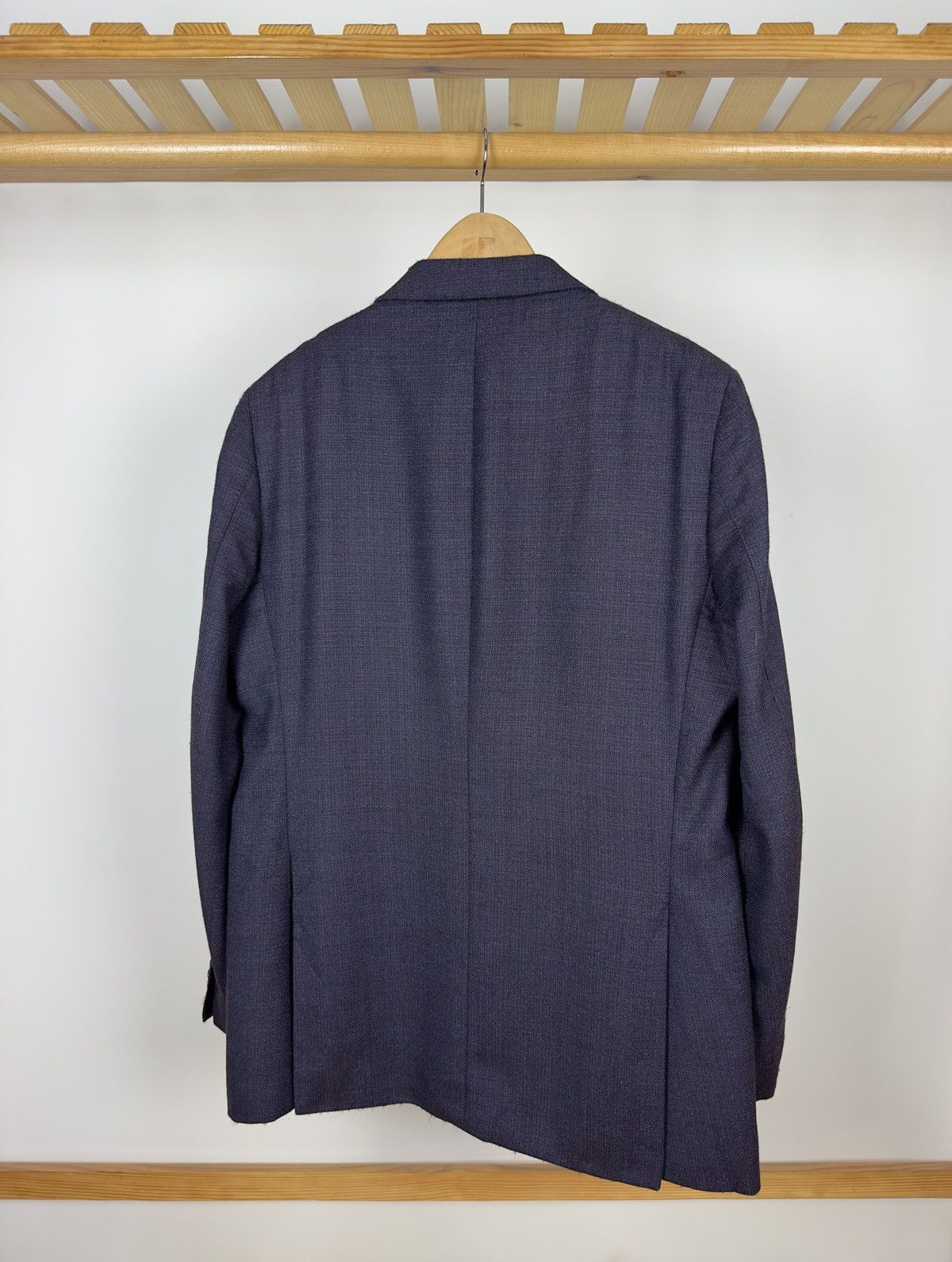 Loro Piana Henry by Loro Piana Blazer Wool Jacket Size 52L - 6 Thumbnail
