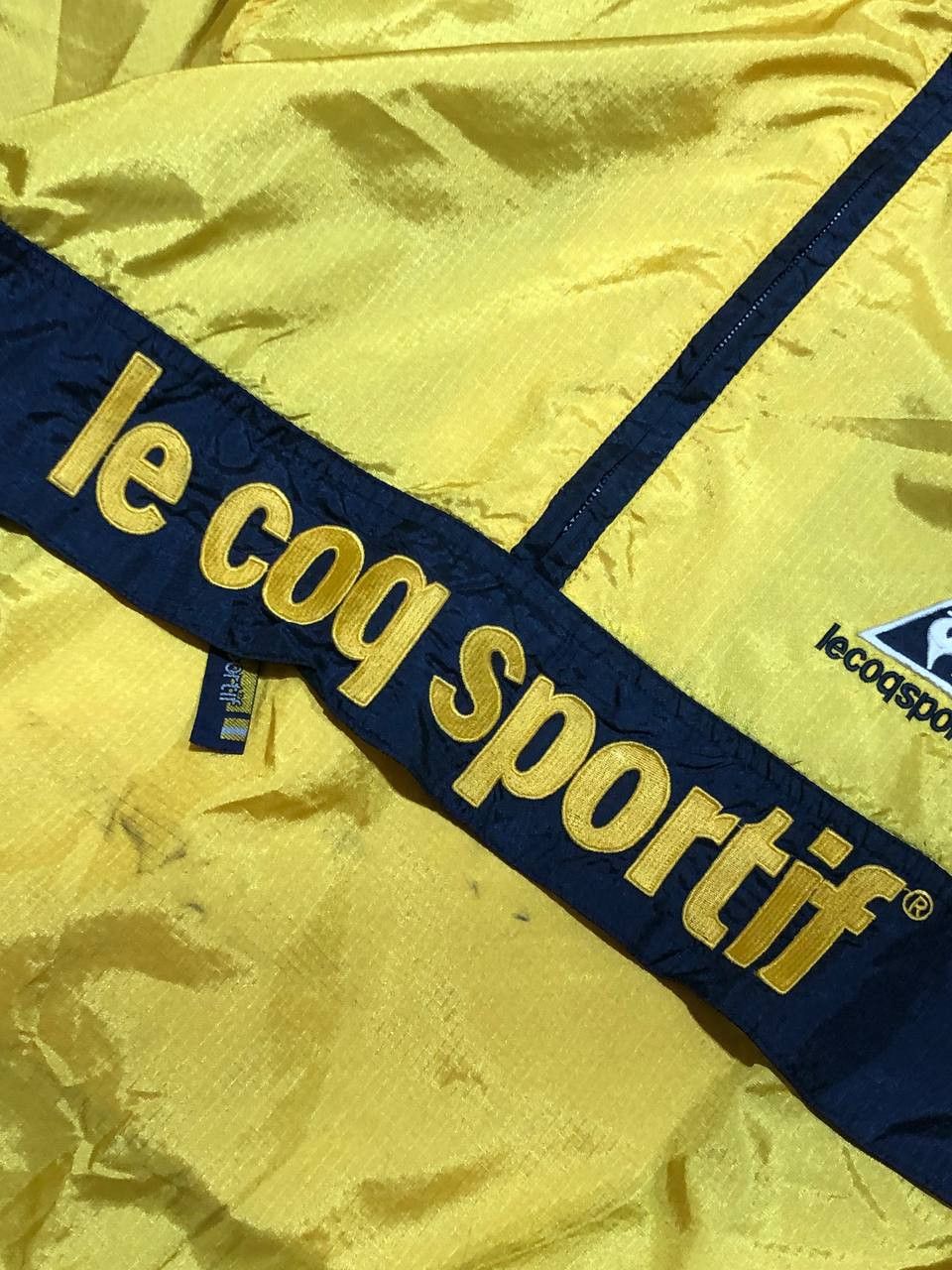 Le Coq Sportif Vintage Le Coq Sportif Windbreaker Jacket Zip Moto Size US M / EU 48-50 / 2 - 7 Thumbnail