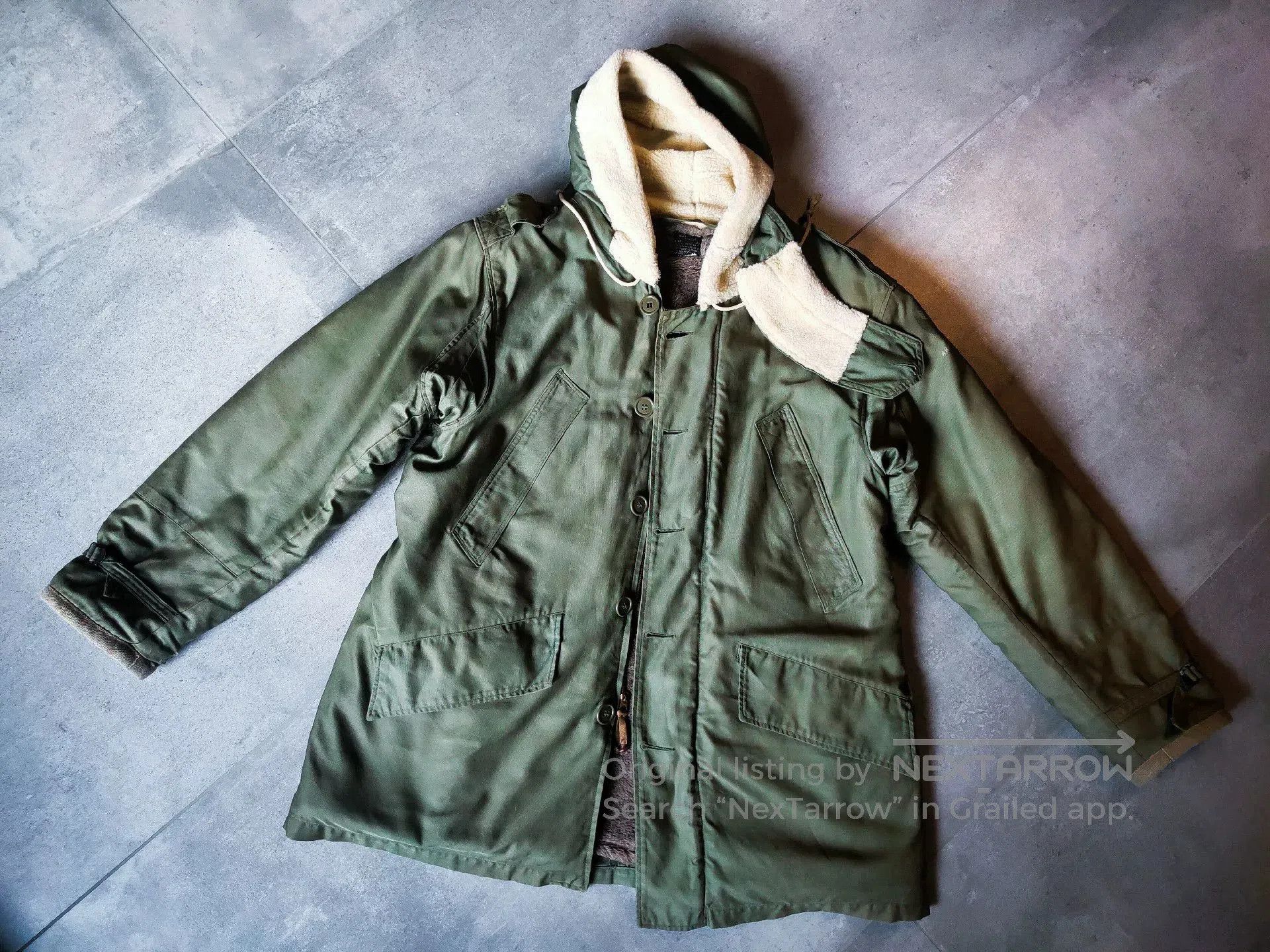 Vintage WWII Original B-11 Parka Coat. Size US M / EU 48-50 / 2 - 1 Thumbnail