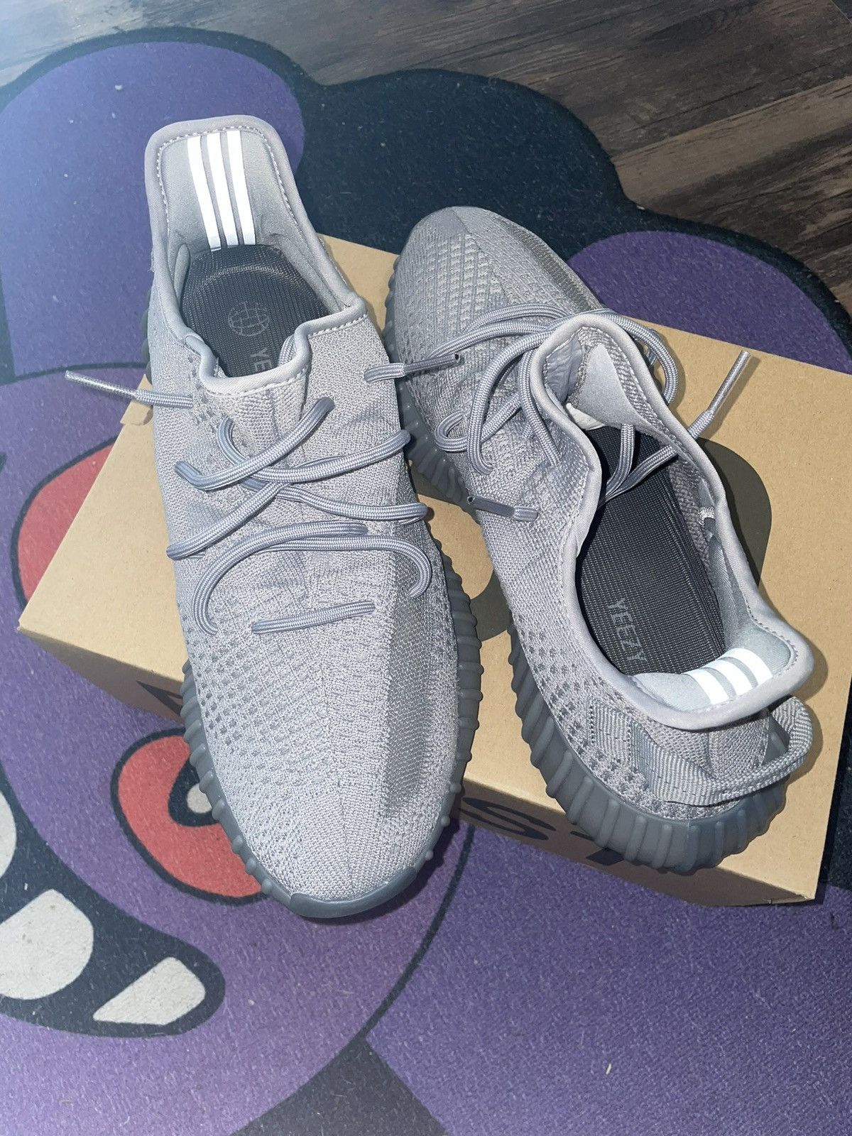 Adidas Yeezy Boost 350 Steel Grey Size US 12 / EU 45 - 2 Thumbnail