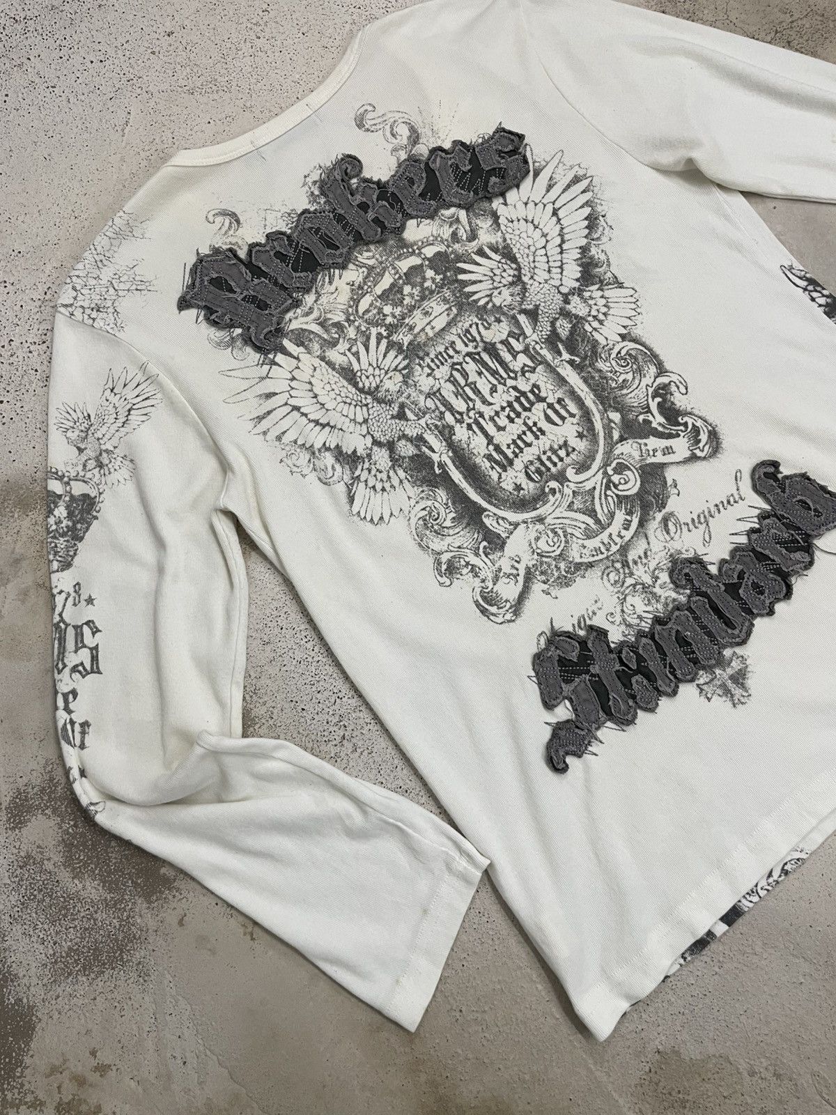 Affliction Daymoon Brockers Gothic Affliction Kingdom Y2K 3D Stiching Size US M / EU 48-50 / 2 - 12 Thumbnail