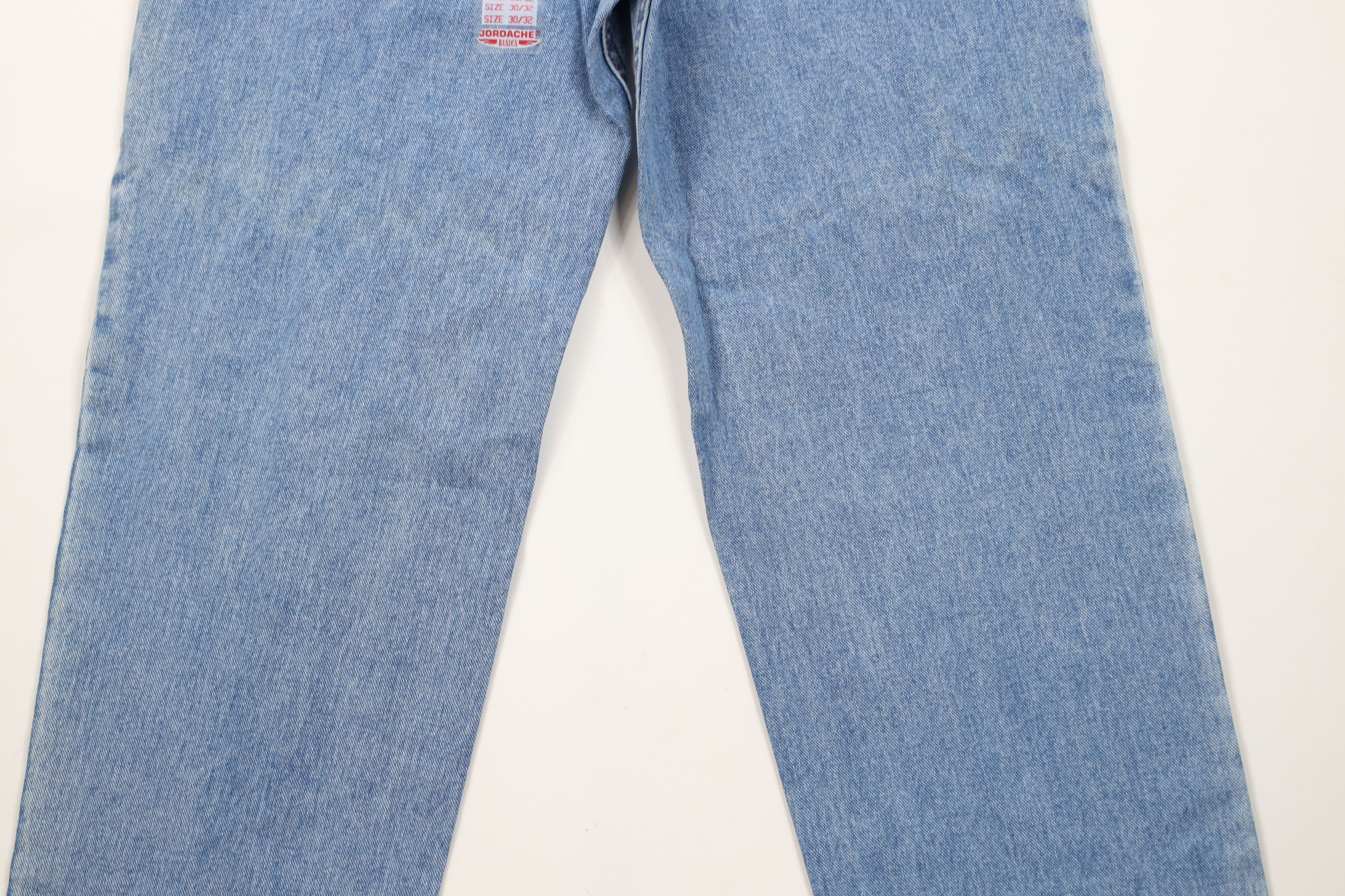 Vintage Deadstock Vintage 90s Streetwear Straight Leg Denim Jeans Size US 30 / EU 46 - 9 Thumbnail