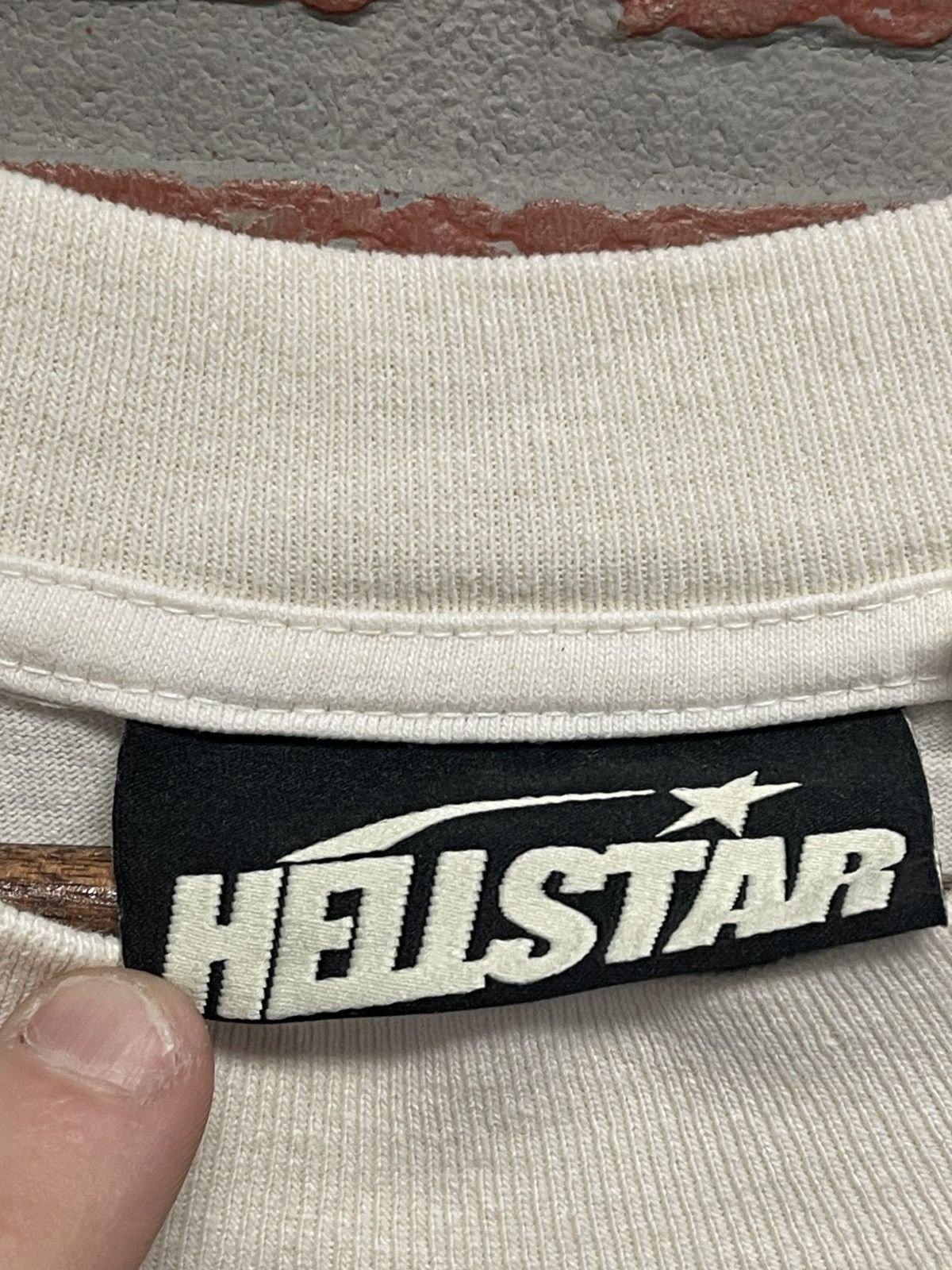 HELLSTAR Size M - Hellstar Classic Tee Shirt White/Blue Print Size US M / EU 48-50 / 2 - 6 Thumbnail