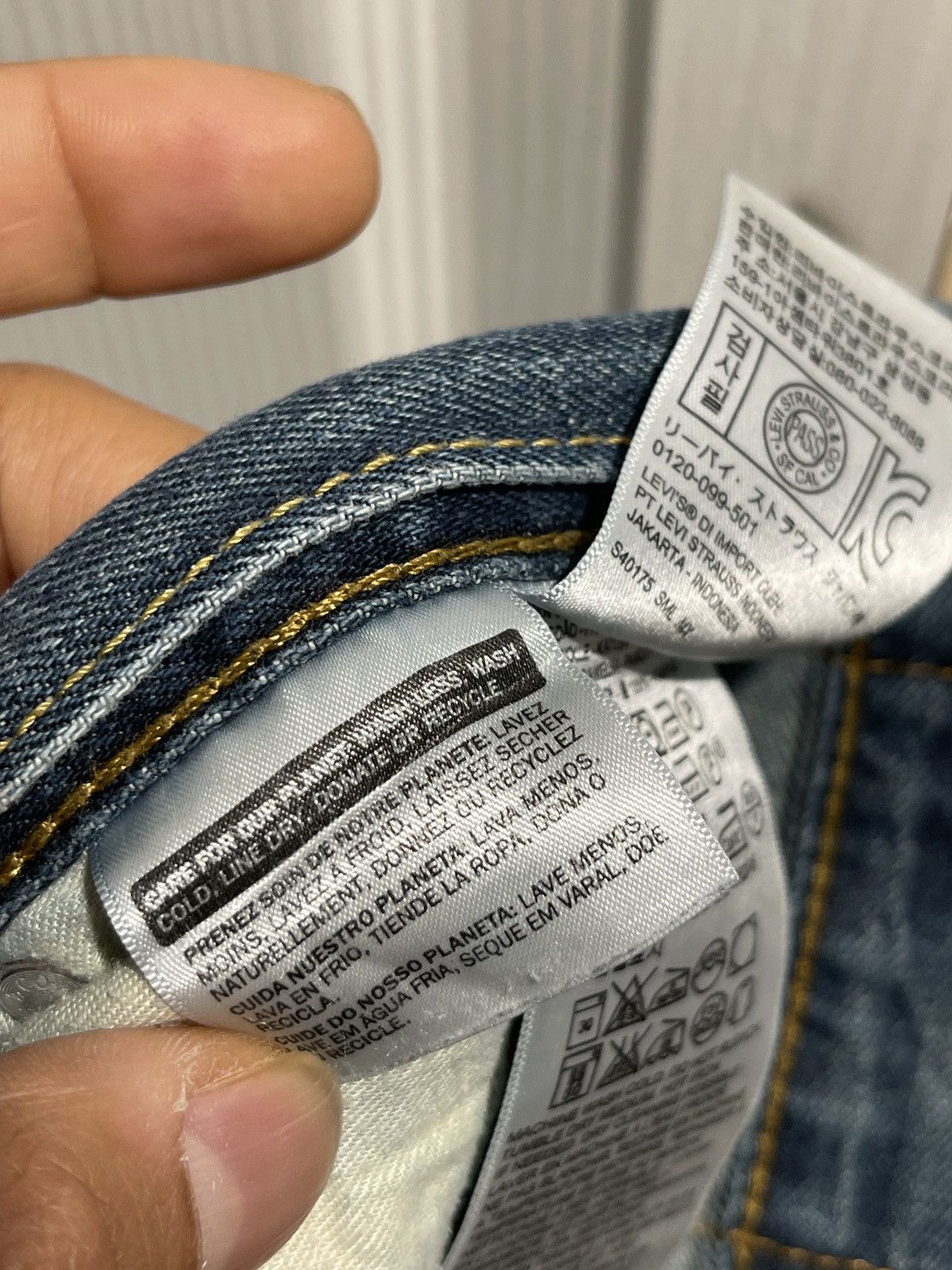 Levi's × Vintage Vintage 514 Levi’s Denim Size US 32 / EU 48 - 10 Thumbnail