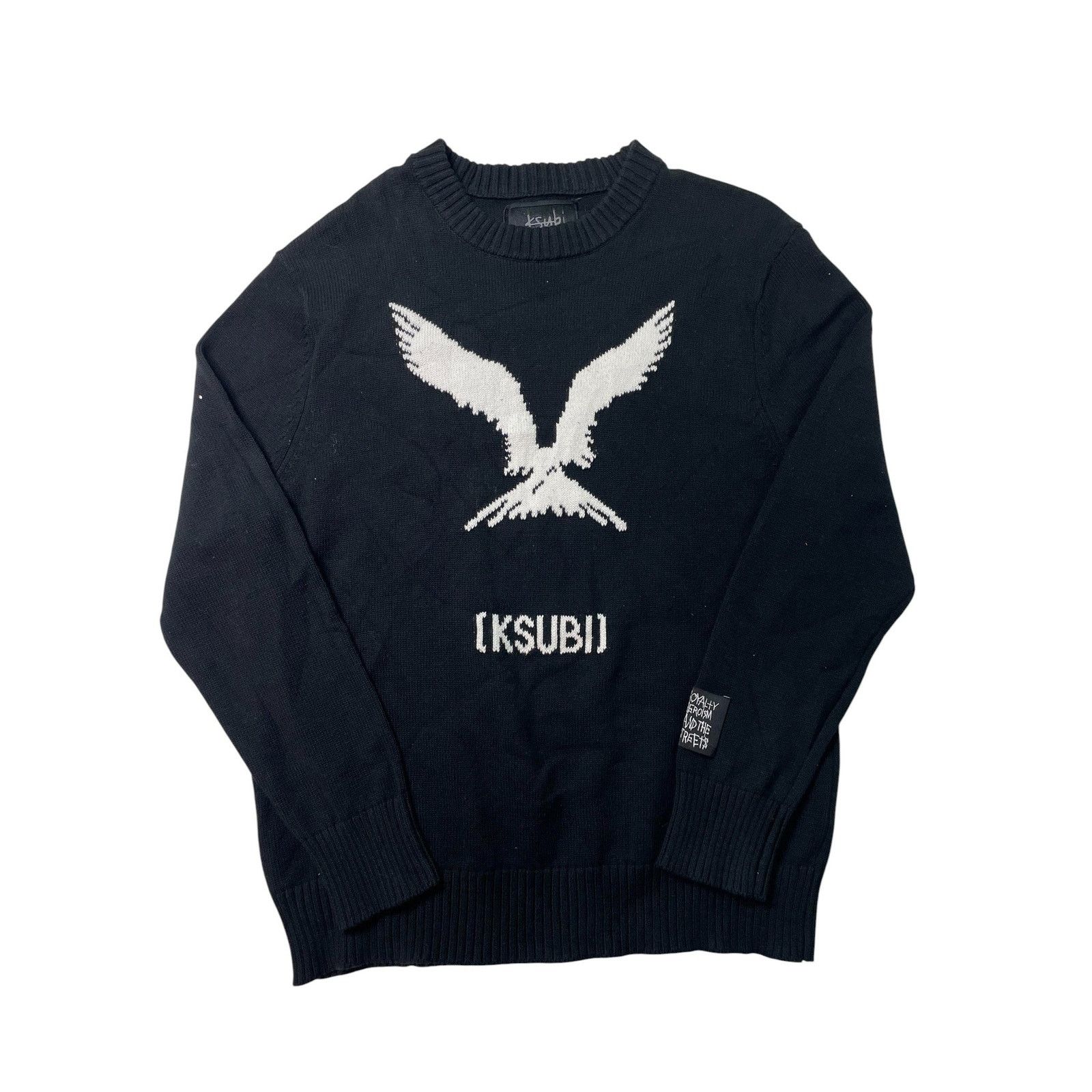 Ksubi Ksubi Black & White Crewneck Size L / US 10 / IT 46 - 1 Thumbnail