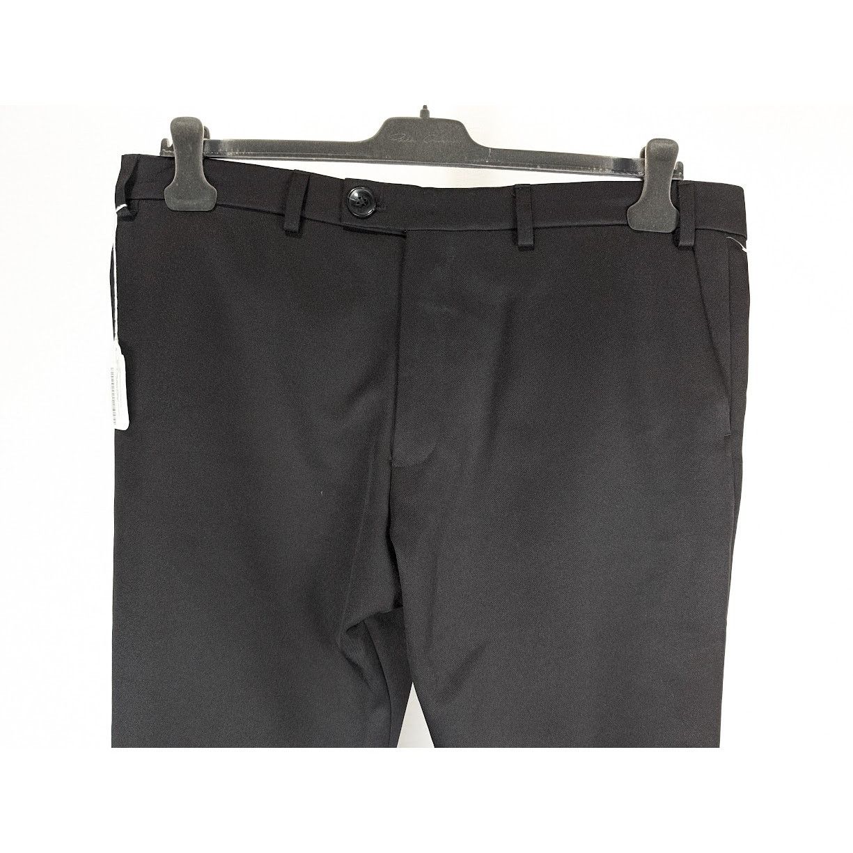 o1rshd1 Woven Bumster Tailored Trousers in Black