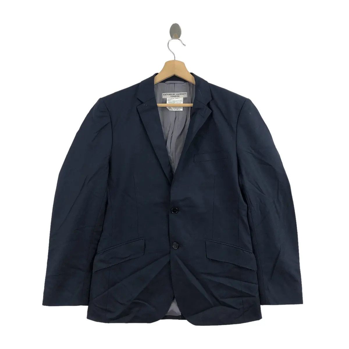 Katharine Hamnett London Vtg KATHARINE HAMNETT LONDON 2 Button Blazer Sport Coat Suit Size S / US 4 / IT 40 - 1 Thumbnail