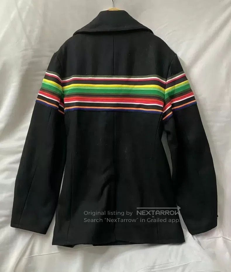 Raf Simons Raf Simons A rainbow wool tweed short coat Size US M / EU 48-50 / 2 - 3 Thumbnail