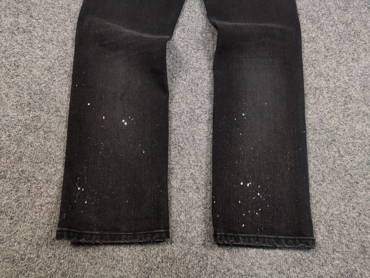 R13 R13 Stove Pipe Japanese Denim Design Paint straight Jeans Size 26" / US 2 / IT 38 - 9 Thumbnail