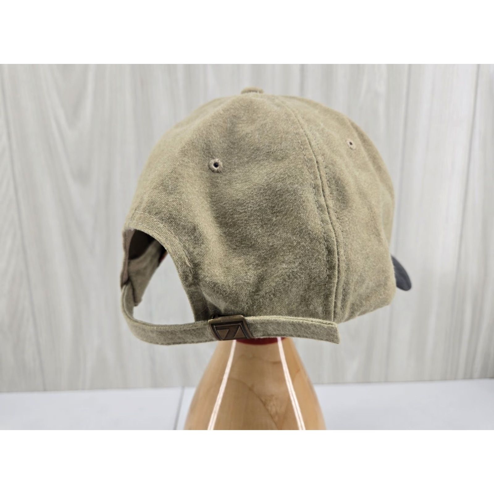 Vintage VINTAGE Zkaps Alabama Wildlife Federation SnapBack Hat AWF Hunting Fishing Hat Men Khaki One Size Strapback Trucker Animals Wildlife Fishing Size ONE SIZE - 7 Thumbnail