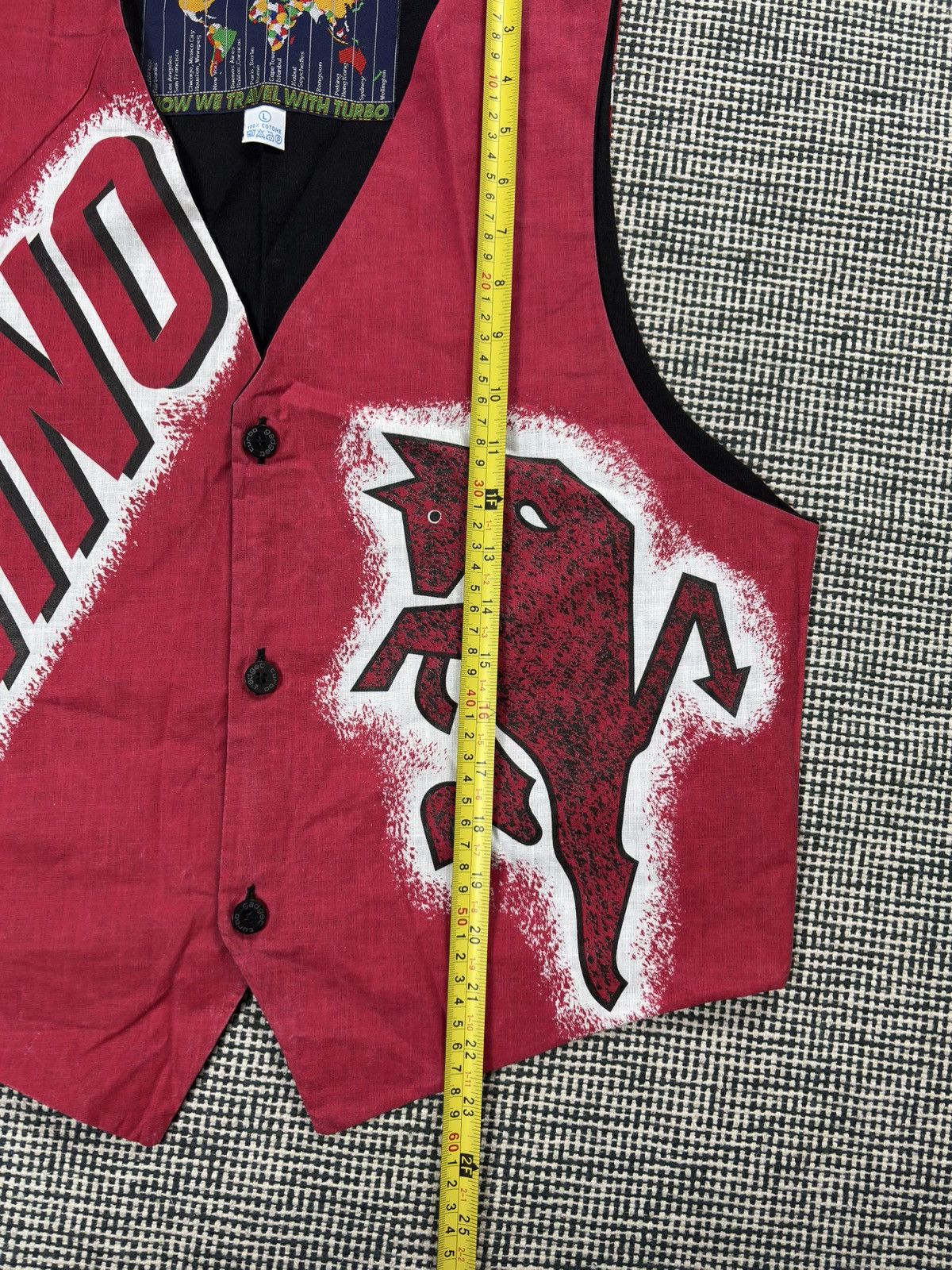 Vintage Turbogadget Torino FC 90s Vintage Soccer Fan Vest Size US L / EU 52-54 / 3 - 5 Thumbnail