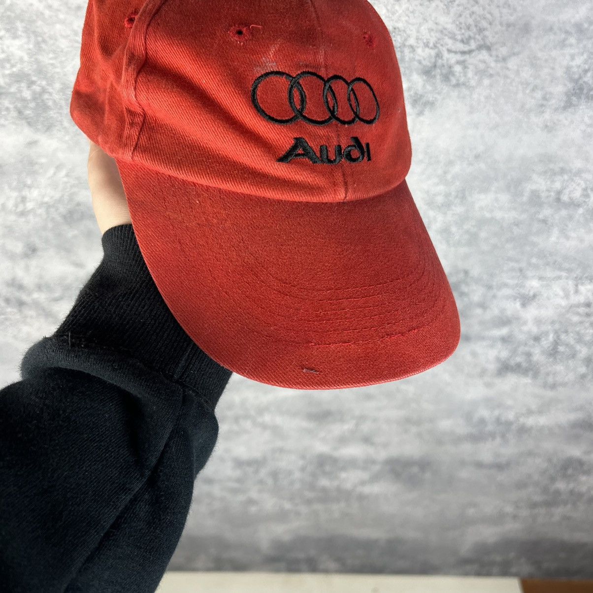 Audi Audi Vintage Cap Men's Red One Size Size ONE SIZE - 2 Thumbnail