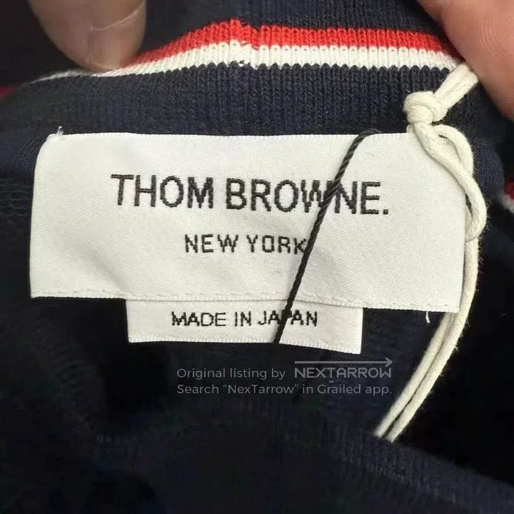 Thom Browne Thom Browne size 1 Black Blue Sweatpants Size US 29 - 2 Thumbnail