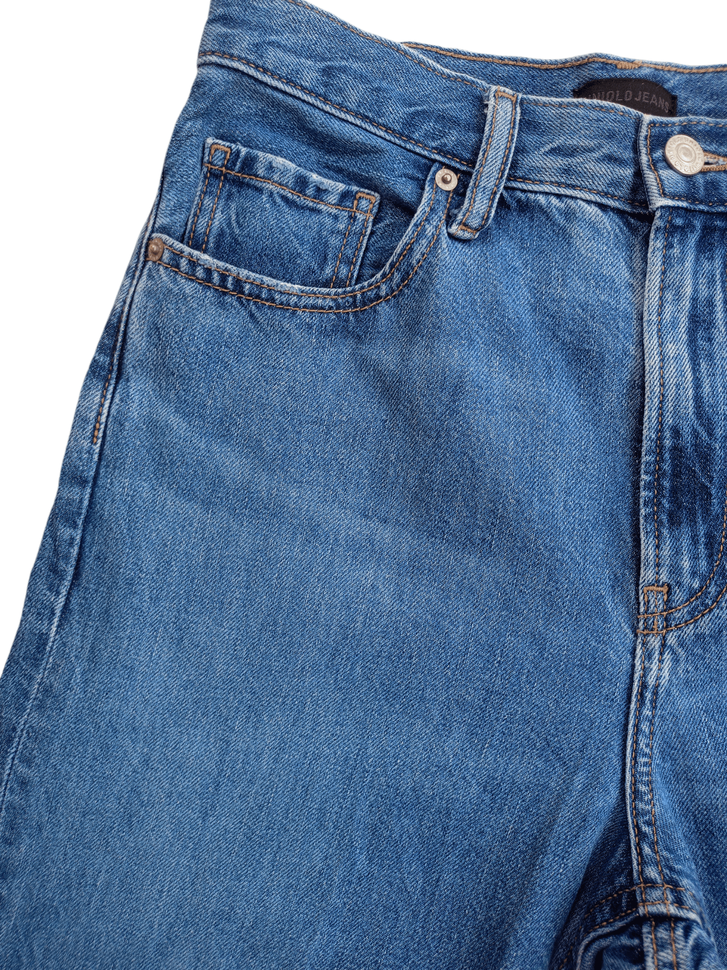 Kaihara Denim × Uniqlo × Vintage UNIQLO Regular Straight Cut Vintage Streetwear Denim Size US 27 - 3 Thumbnail