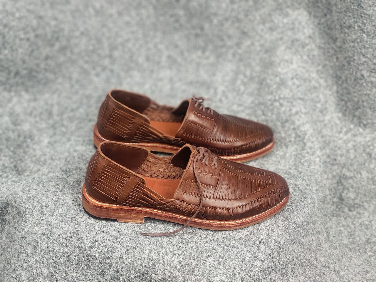 Other Cano Benito Cognac Designer woven leather Casual Shoes Size US 8 / EU 41 - 4 Thumbnail