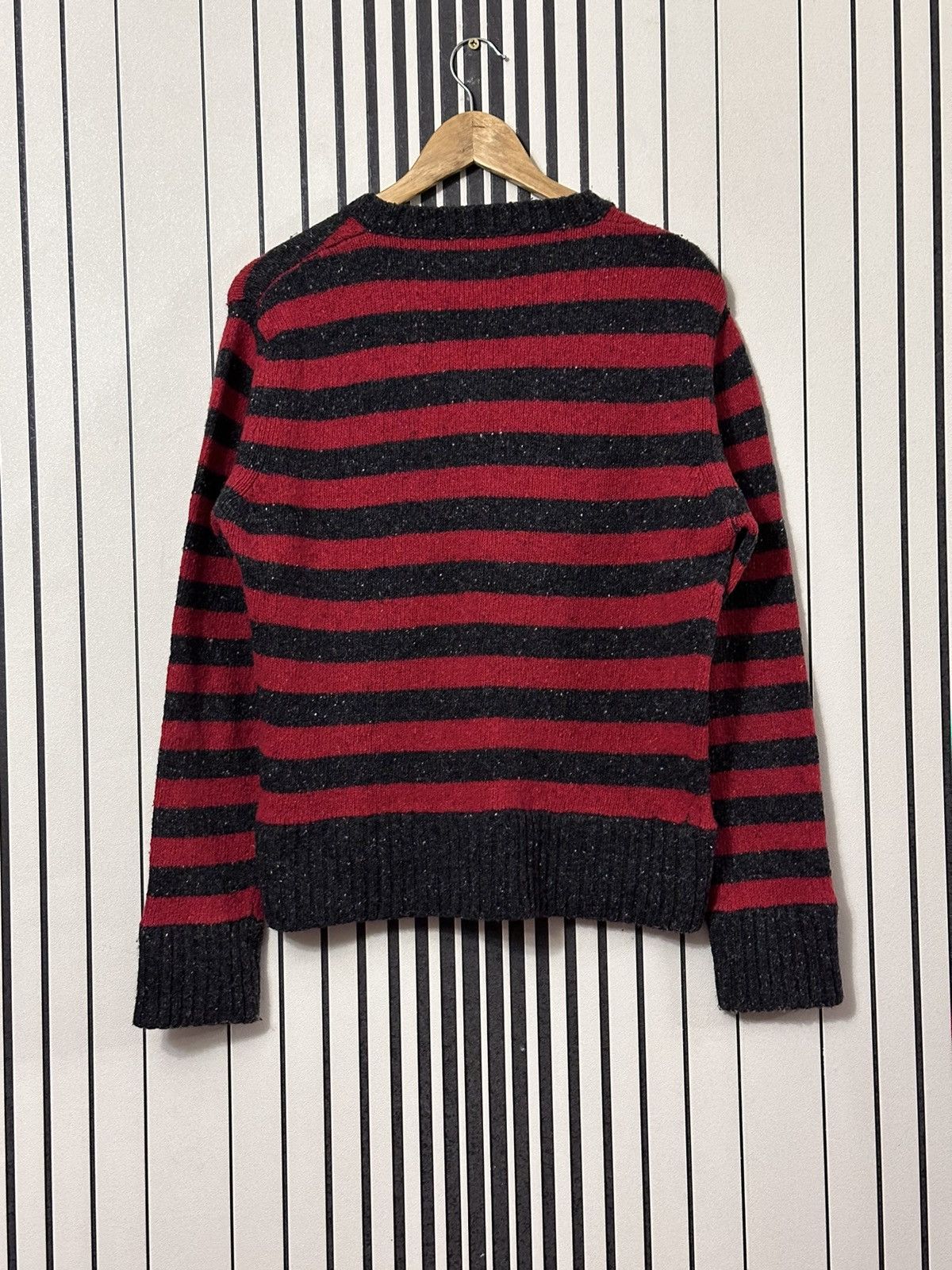 Dolce & Gabbana Dolce Gabbana “Freddy Krueger” Striped Wool Y2k Sweater Size US M / EU 48-50 / 2 - 6 Thumbnail