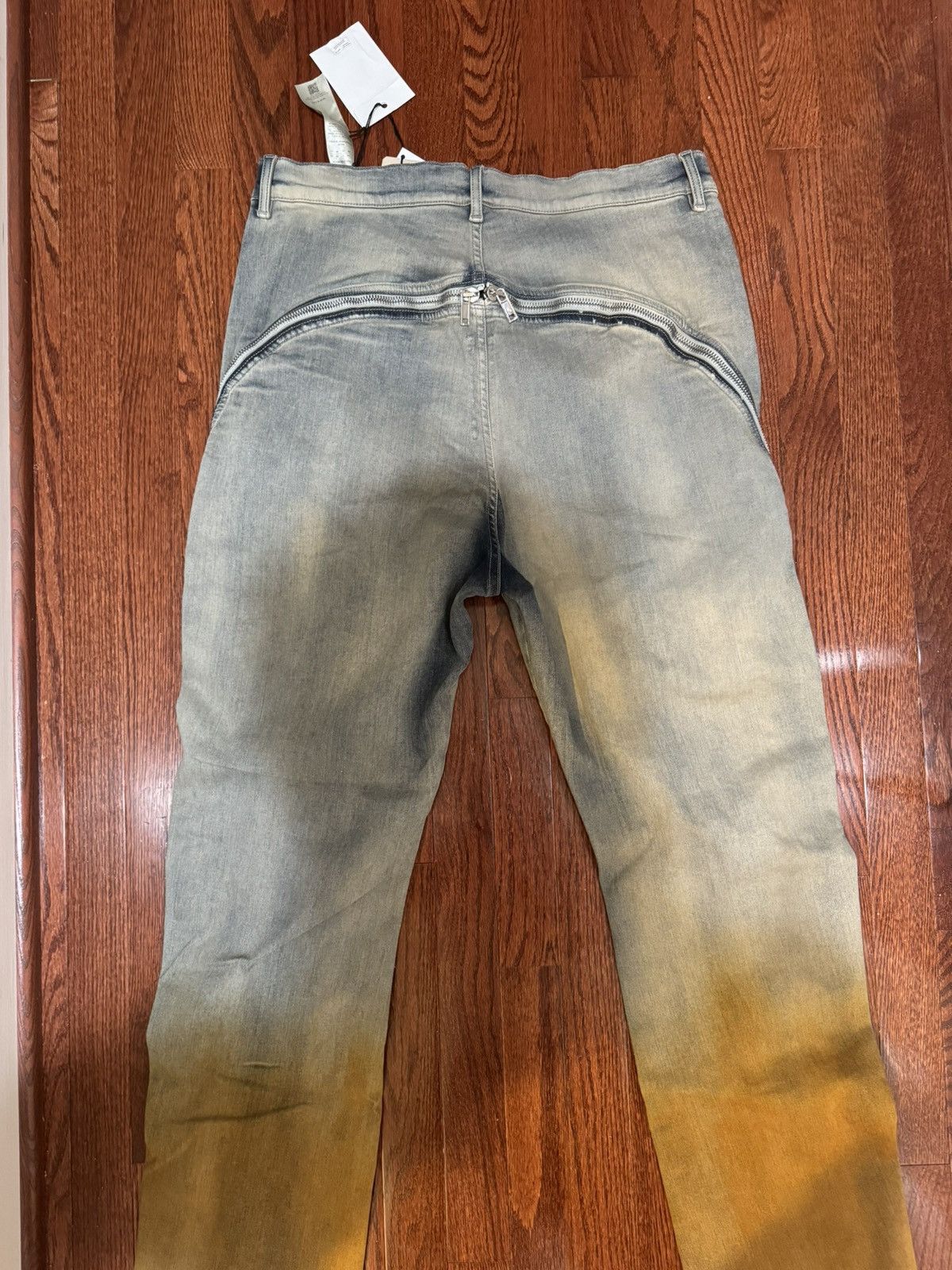 Rick Owens × Rick Owens Drkshdw Rick Owen Bolan Banana Sky/Orange Degrade Size US 36 / EU 52 - 5 Thumbnail