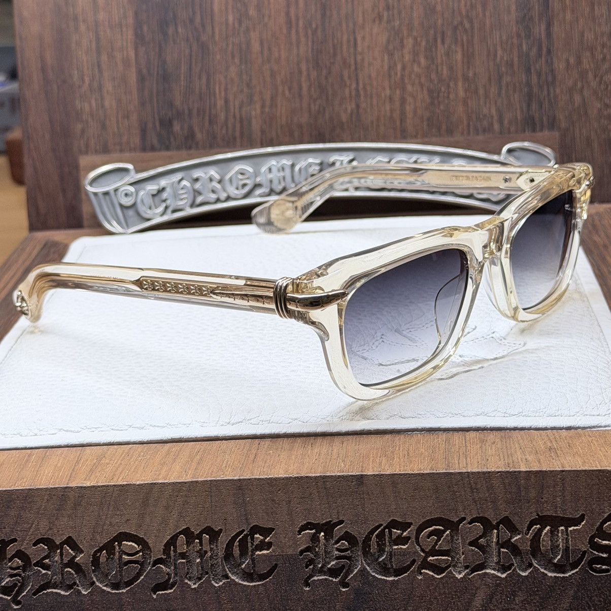 Chrome Hearts Chrome Hearts TRYPOLEAGAIN Glasses Size ONE SIZE - 5 Thumbnail