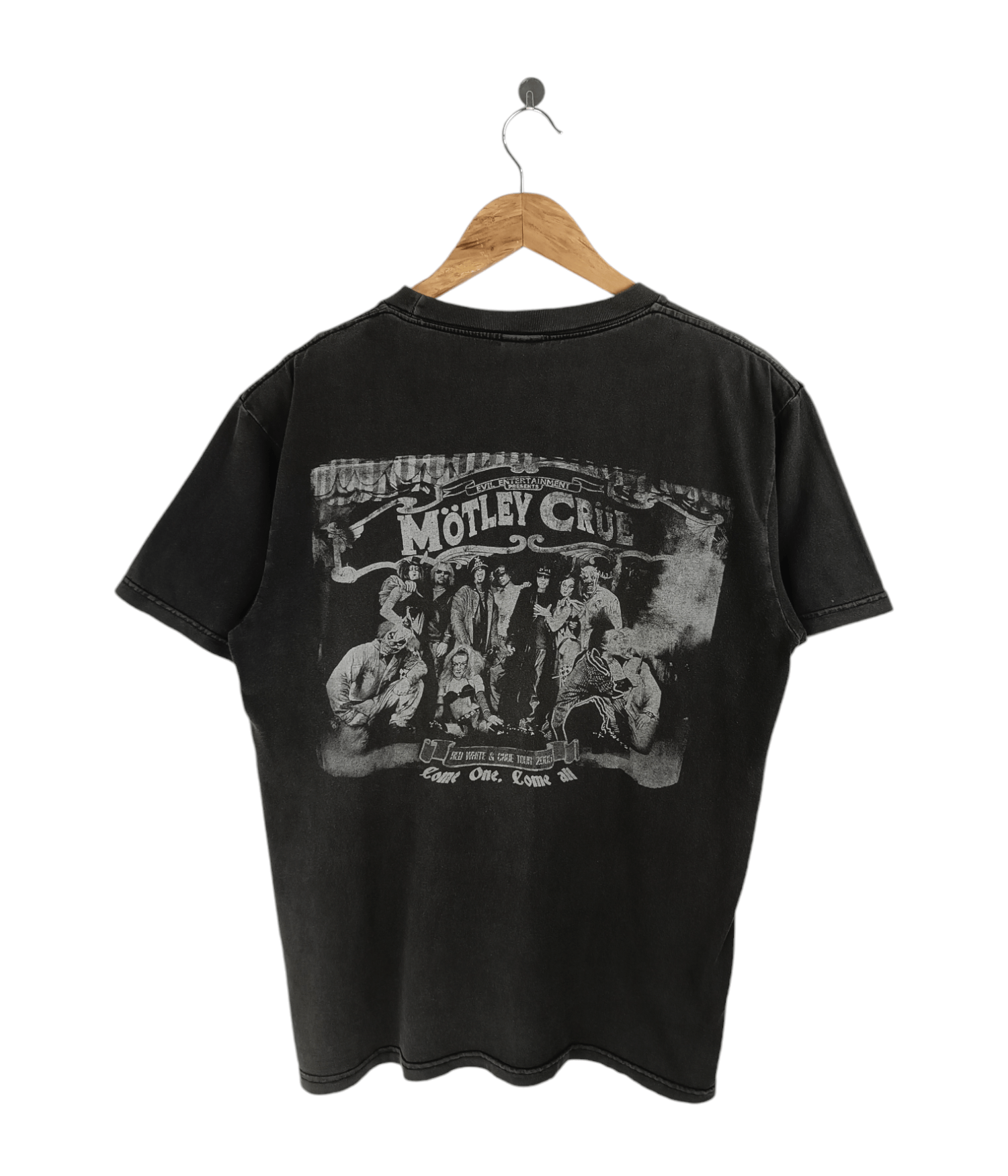 Band Tees VINTAGE 2005 MOTLEY CRUE RED, WHITE & CRUE ratt kiss poison Size US M / EU 48-50 / 2 - 2 Thumbnail