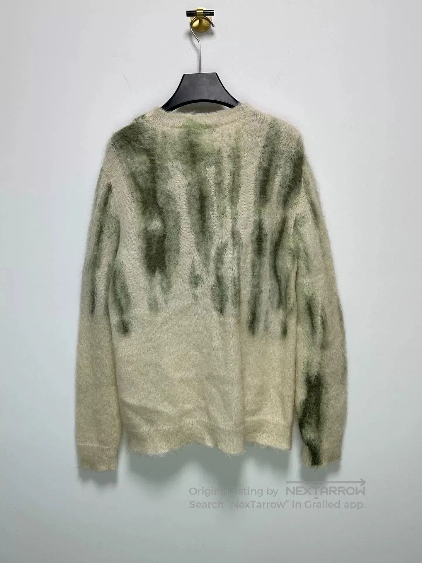 Louis Vuitton Louis Vuitton White Gray Mohair Logo Sweater. Size US M / EU 48-50 / 2 - 2 Thumbnail