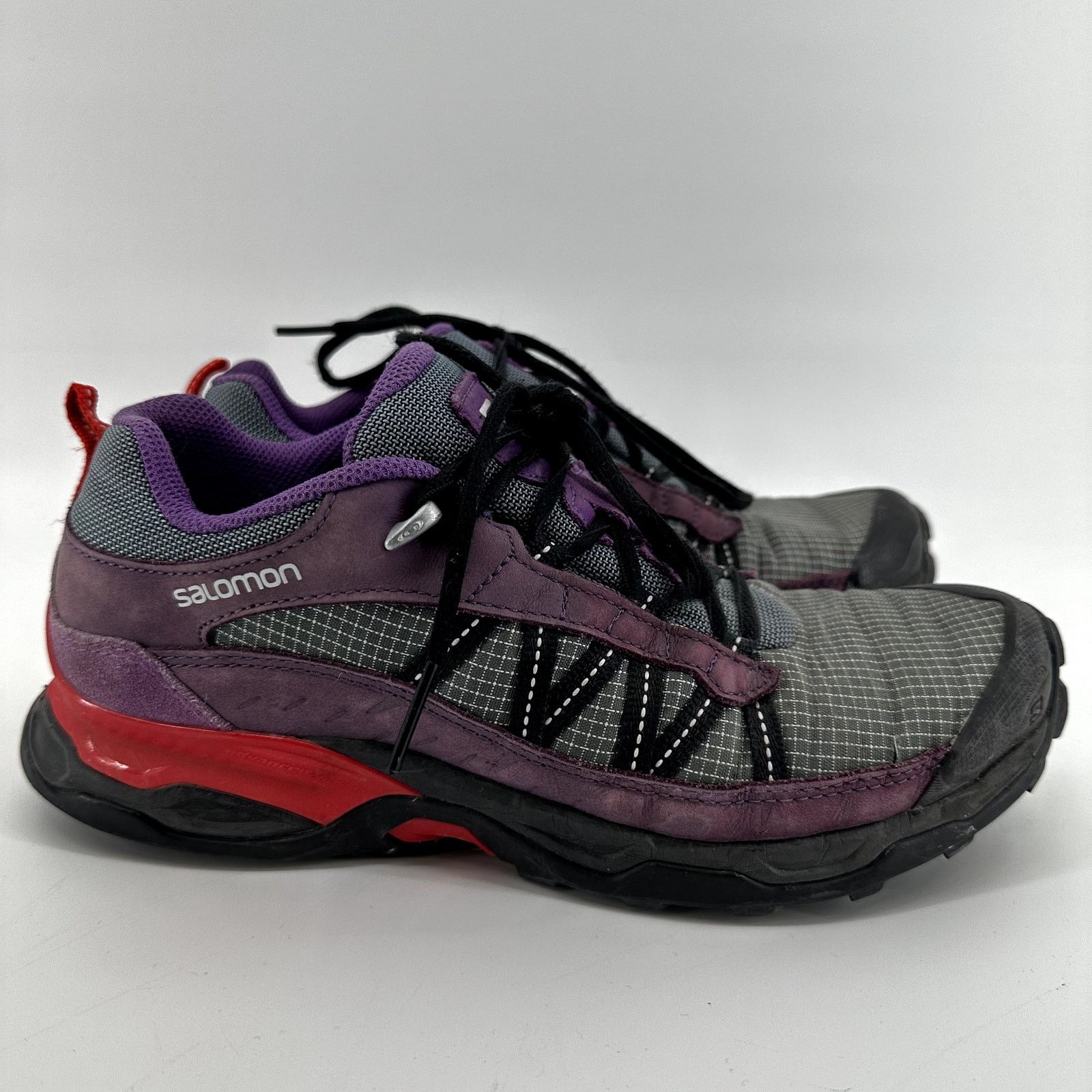Salomon Shelter Shoes Leather Advanced Chassis Stormy M8 W9  display picture 2