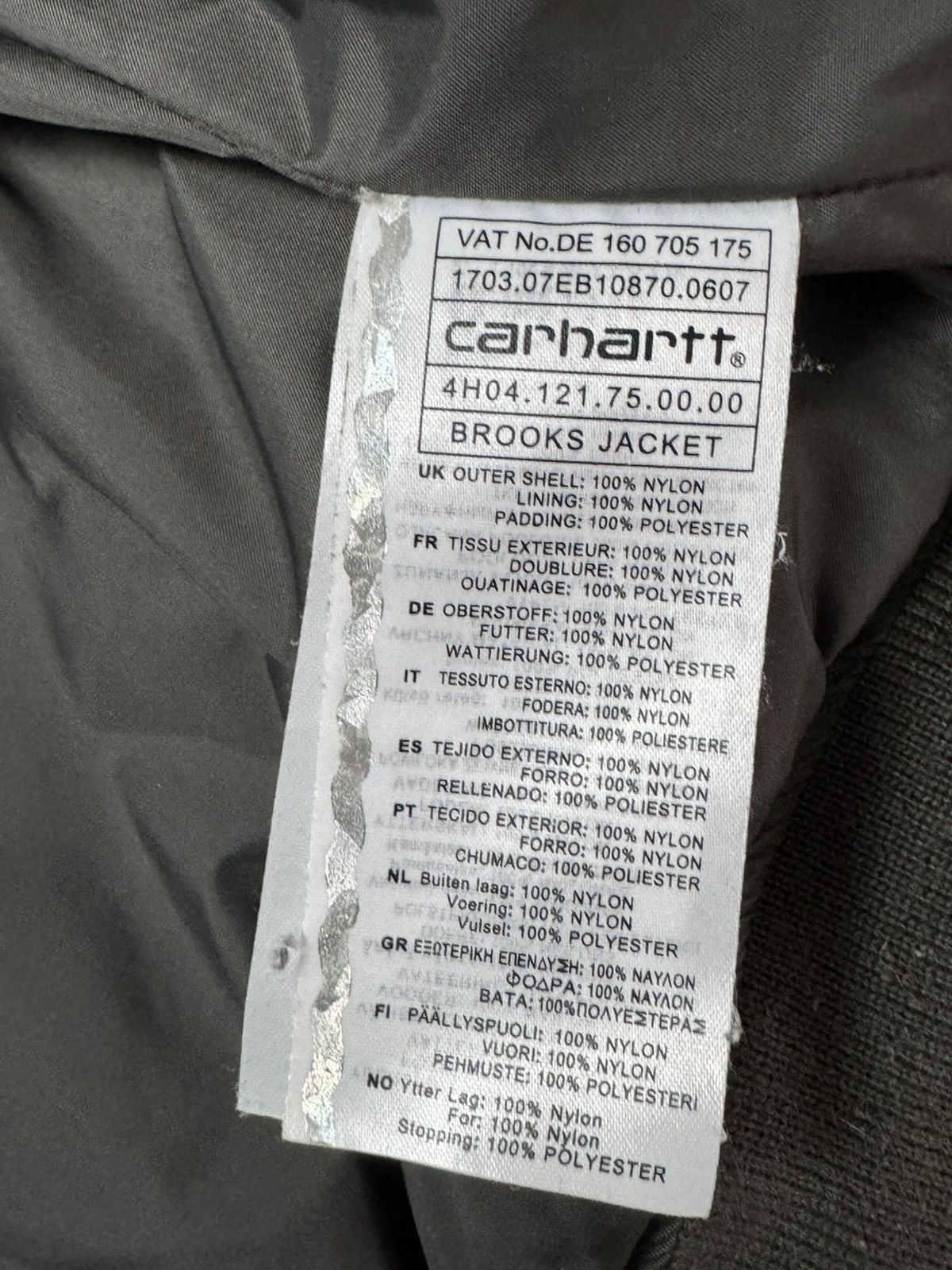 Carhartt × Vintage Carhartt Vintage Puffer Jacket Bomber Ma 1 Center Logo Y2K Size US XL / EU 56 / 4 - 9 Thumbnail