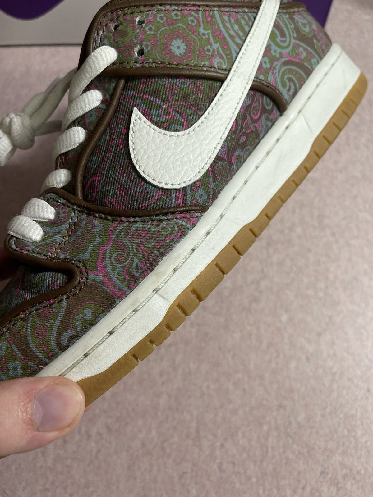 Nike × Nike SB Nike SB Dunk Low Pro Paisley Size US 9.5 / EU 42-43 - 15 Thumbnail