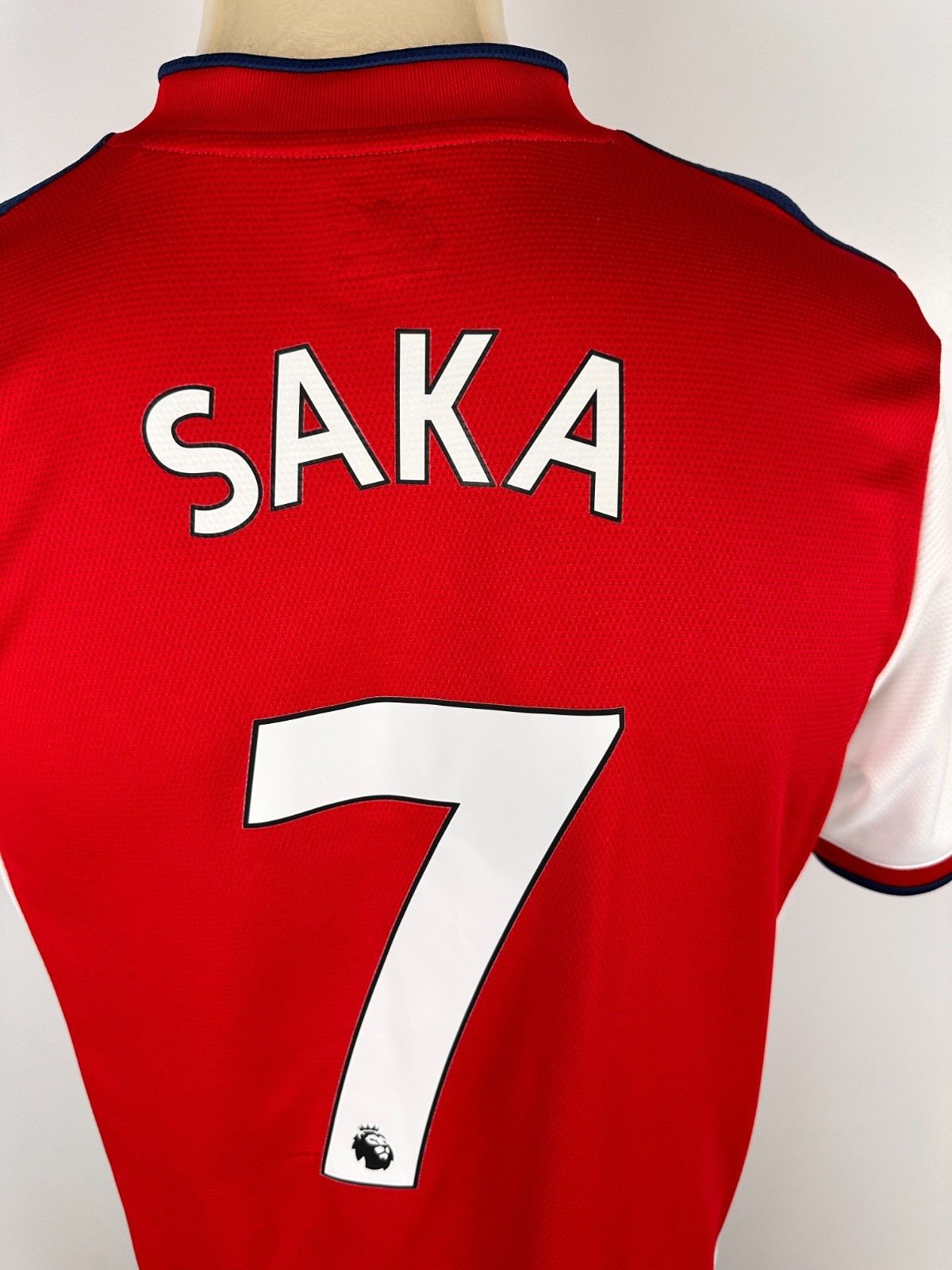 Adidas Arsenal 2021 Football Shirt Soccer Jersey #7 Saka Size M Size US M / EU 48-50 / 2 - 2 Thumbnail