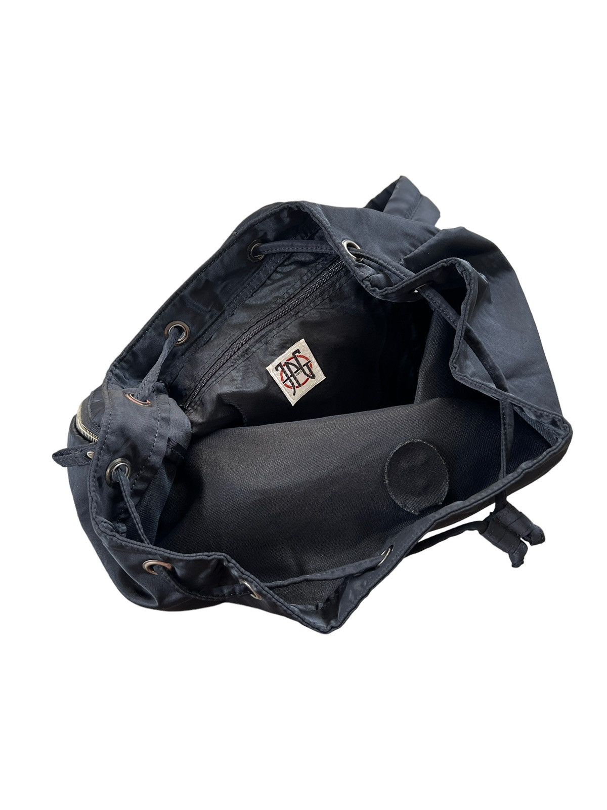Jean Paul Gaultier 1990 Jean Paul Gaultier Embossed Logo Tanker Backpack Size ONE SIZE - 14 Thumbnail
