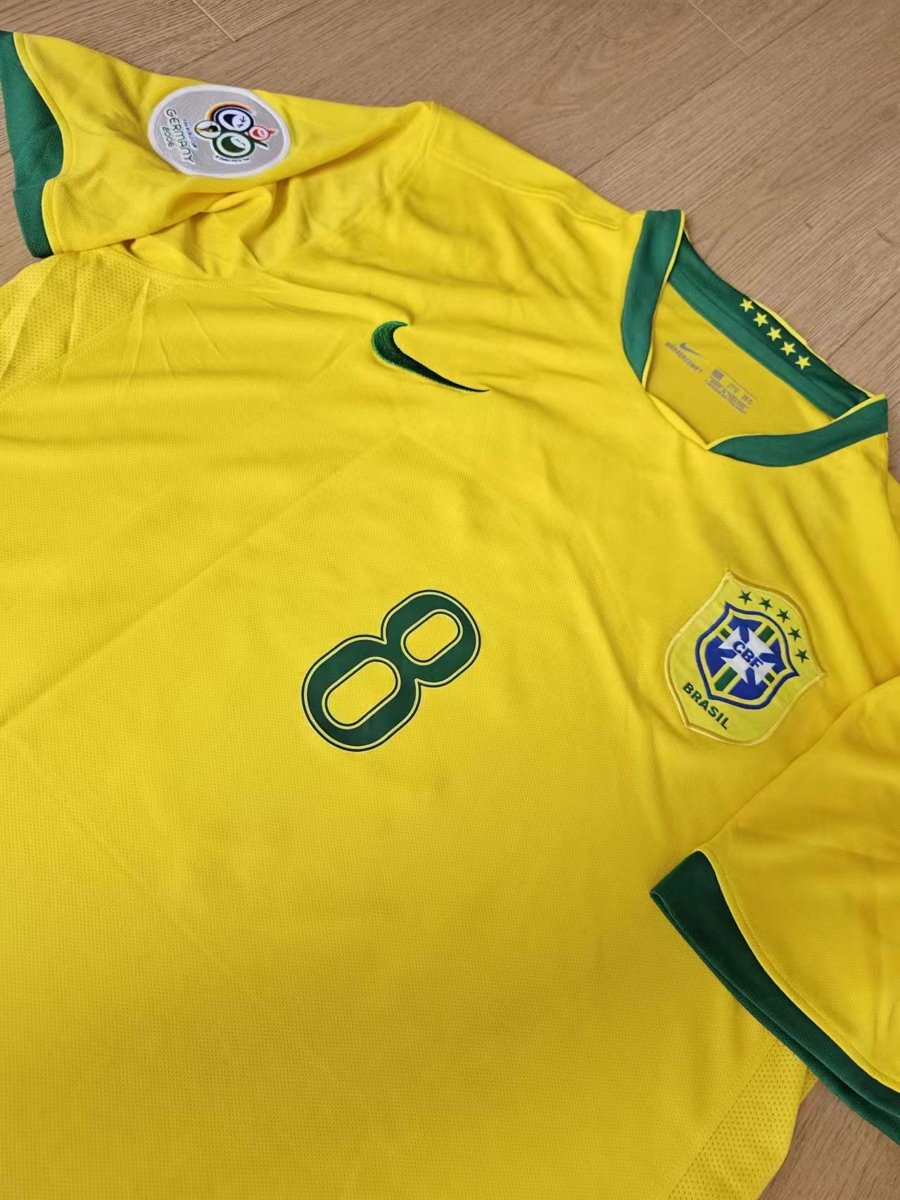 Other 2006 World Cup Brazil #8 Kaka Jersey Size US XXL / EU 58 / 5 - 3 Thumbnail