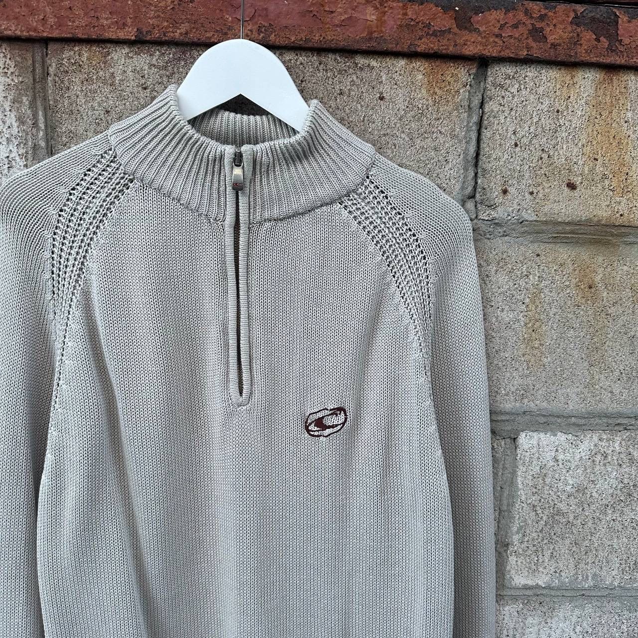 O'Neill Vintage O’Neil Knit Sweater 1/4 Surf Wear Y2K 00s USA Size US L / EU 52-54 / 3 - 4 Thumbnail