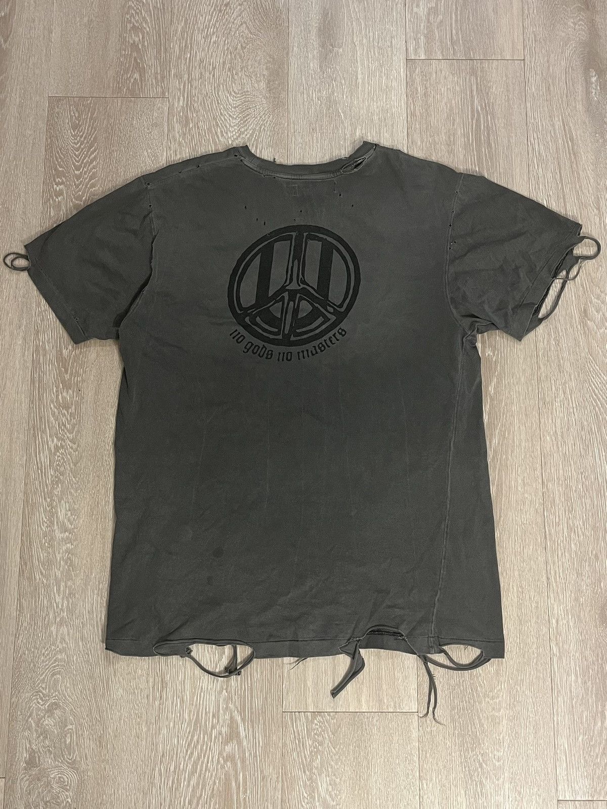 Undercover SS03 Scab No Gods No Masters Tee Size US M / EU 48-50 / 2 - 4 Thumbnail