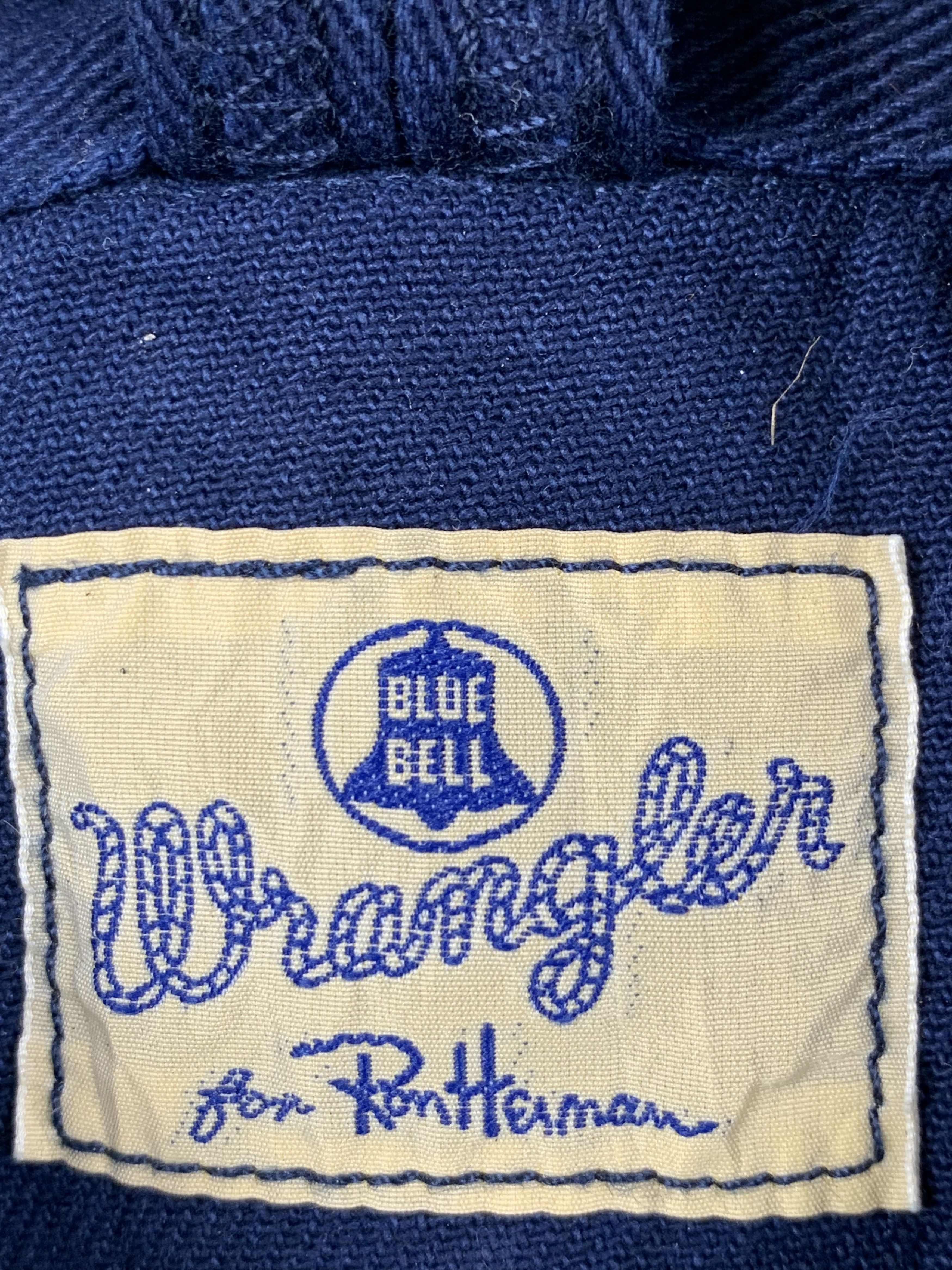 Vintage Vintage 80s Wrangler Blue Bell Trucker Denim Jacket J1263 Size US L / EU 52-54 / 3 - 5 Thumbnail