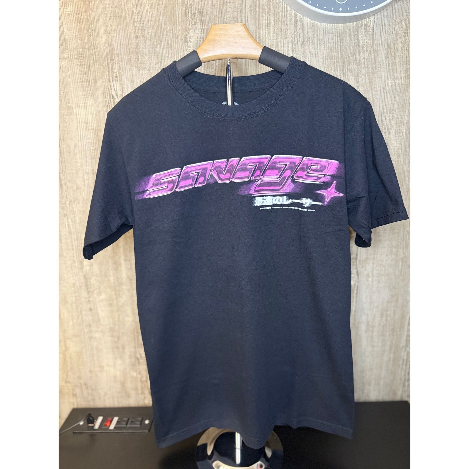 Civil Regime NEW Sz S. - Men's Civil LA "Savage" Short Sleeve (blk/pink) Size US S / EU 44-46 / 1 - 1 Thumbnail