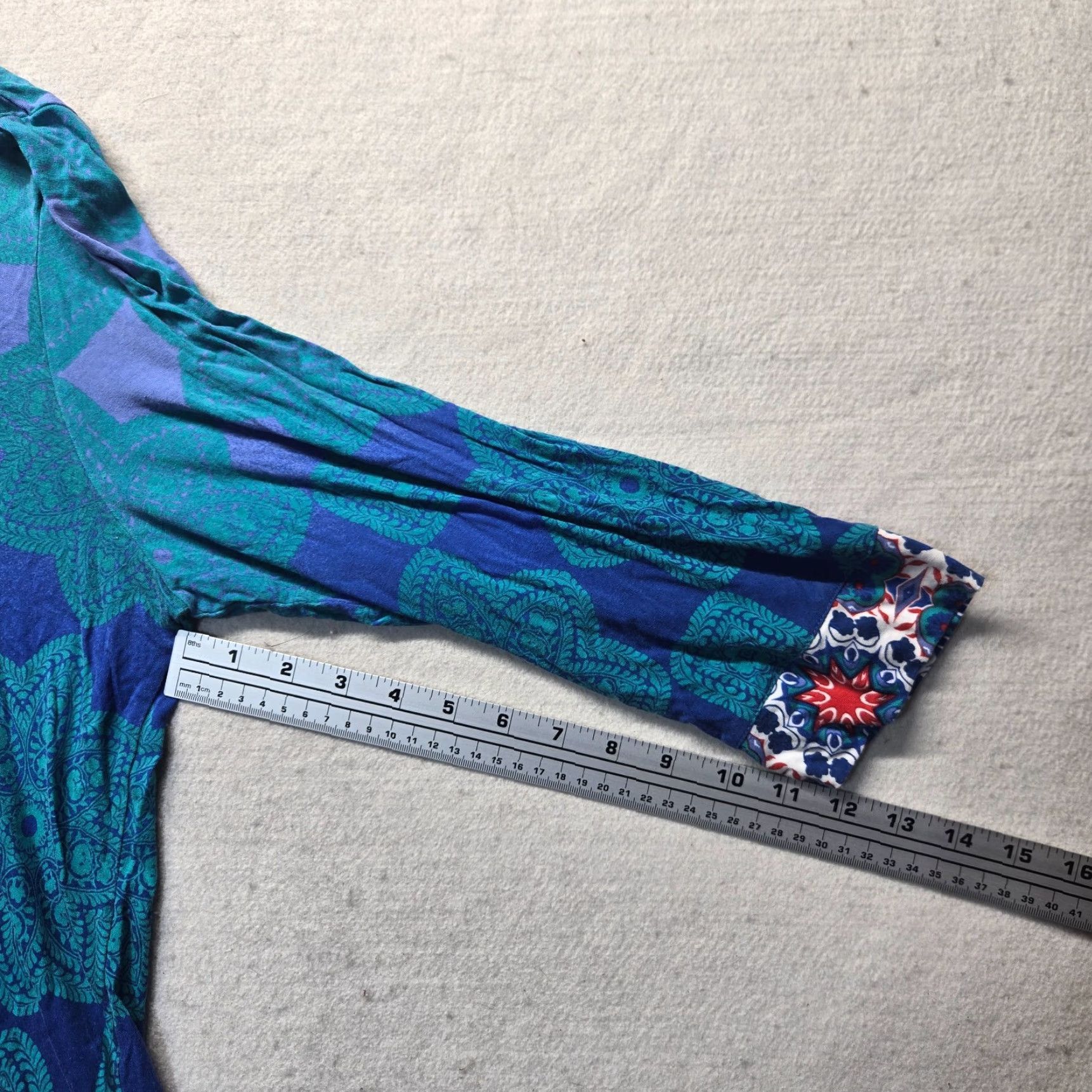 Vintage Ruby Rd Shirt Women's T-Shirt XL Blue 3/4 Sleeve Adult XL Blue Ruby Rd Shirt 3/4 Sleeve Women’s XL Blue Size XL / US 12-14 / IT 48-50 - 5 Thumbnail