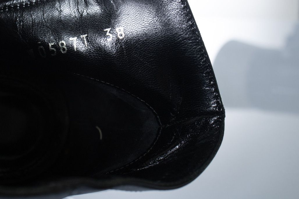 Tom Ford Tom Ford, black leather platform ankle boots Size US 8 / IT 38 - 8 Thumbnail