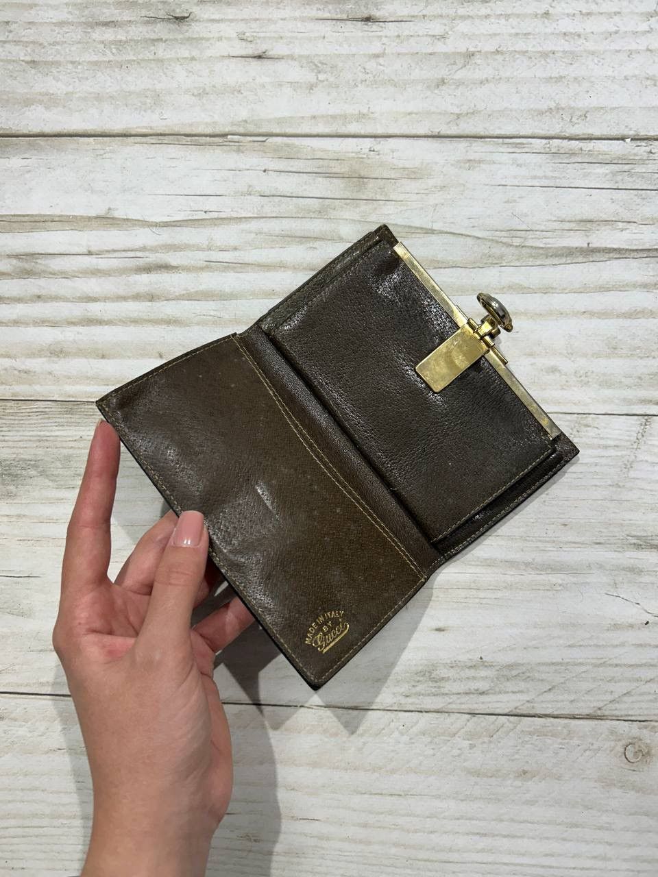 Gucci Vintage Gucci Card Holder Wallet Women Size ONE SIZE - 9 Thumbnail