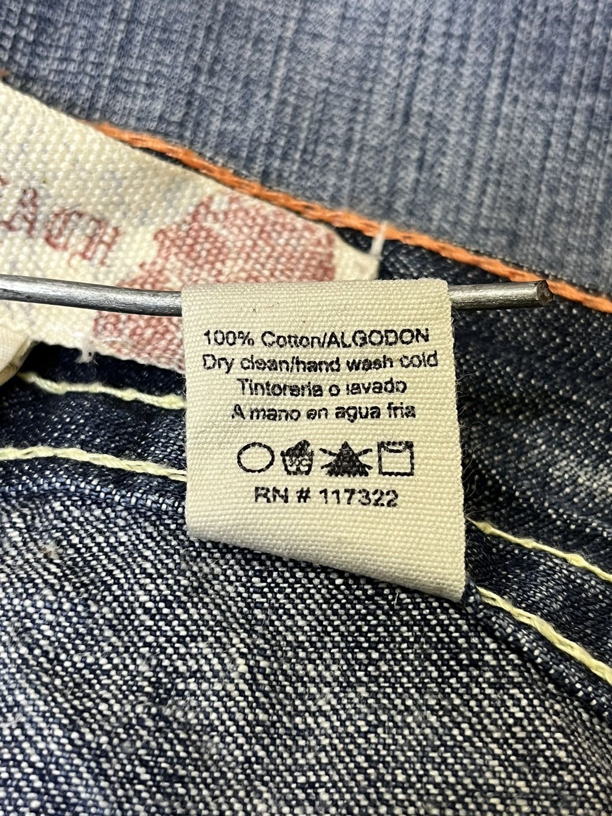 Japanese Brand FLARED🔥LAGUNA BEACH RHINESTONE MADE IN USA FLARED JEANS Size US 36 / EU 52 - 22 Thumbnail
