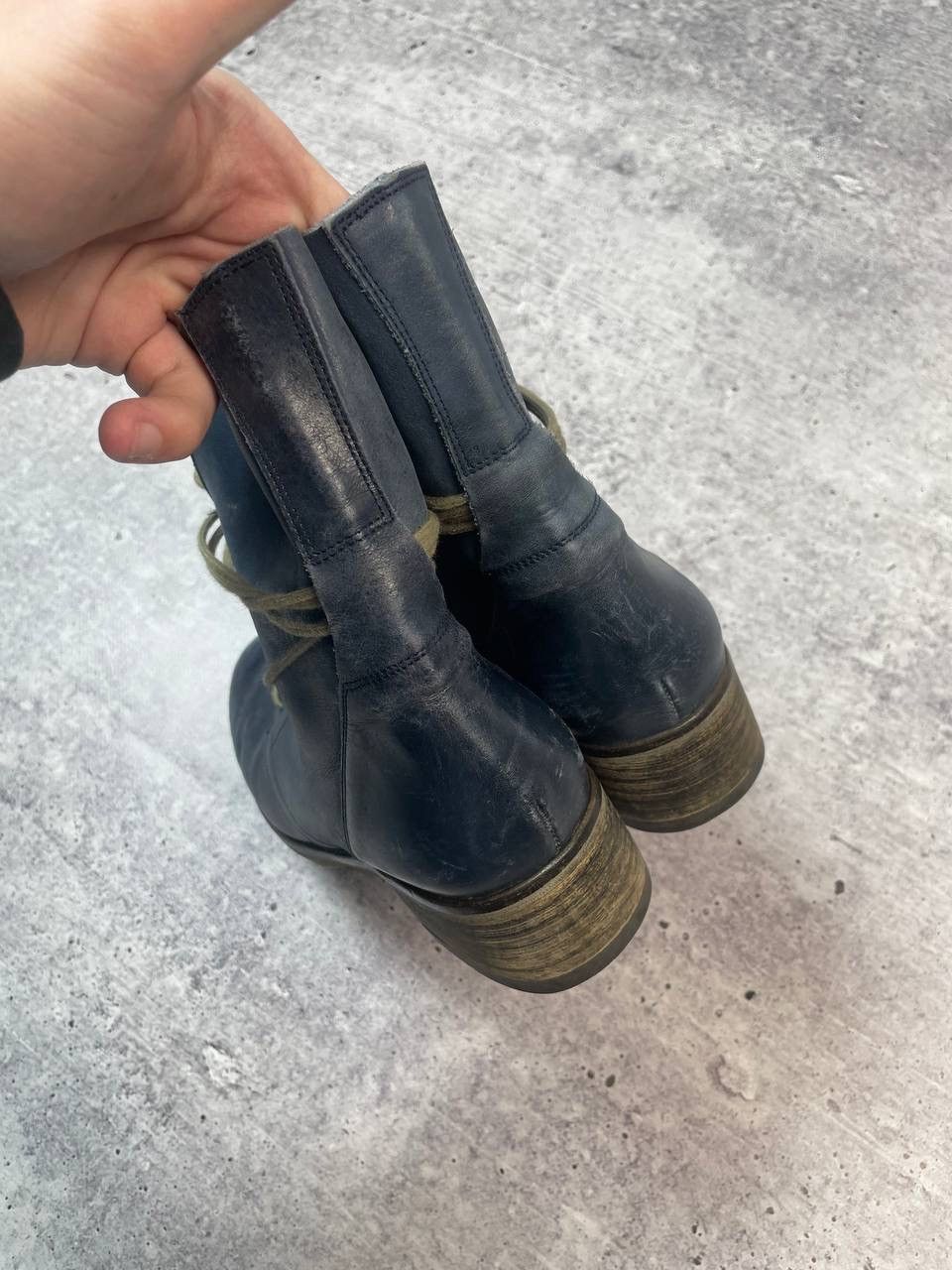 A.S.98 Vintage AS98 Airstep Guidi Style Ankle Lace Boots Y2K Size US 9 / IT 39 - 5 Thumbnail