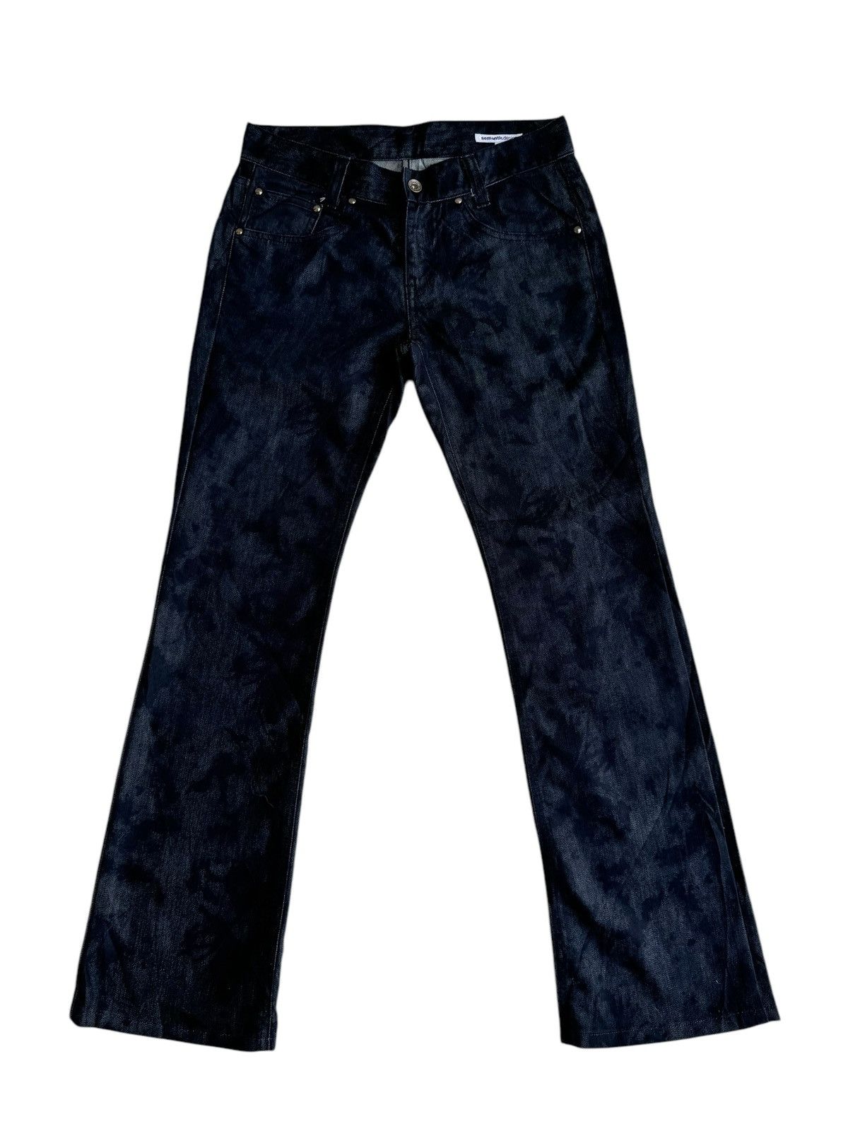Le Grande Bleu (L.G.B.) 🔥Vintage Japanese Brand Semantic Design jeans Size US 30 / EU 46 - 9 Thumbnail
